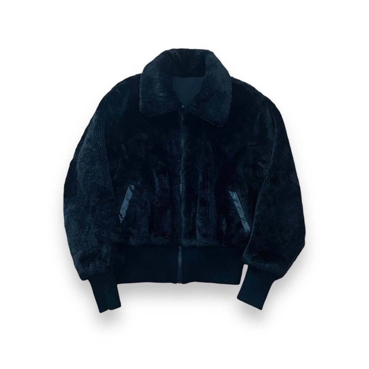 If Six Was Nine × Japanese Brand × KMRii Faux fur jacket Size S / US 4 / IT 40 - 1 Thumbnail
