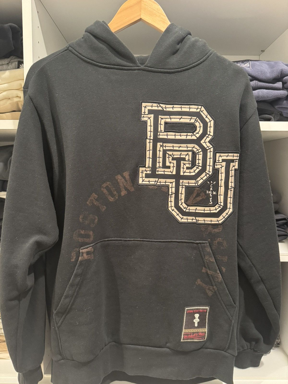 Travis Scott Travis Scott Boston University Hoodie Size US S / EU 44-46 / 1 - 1 Thumbnail