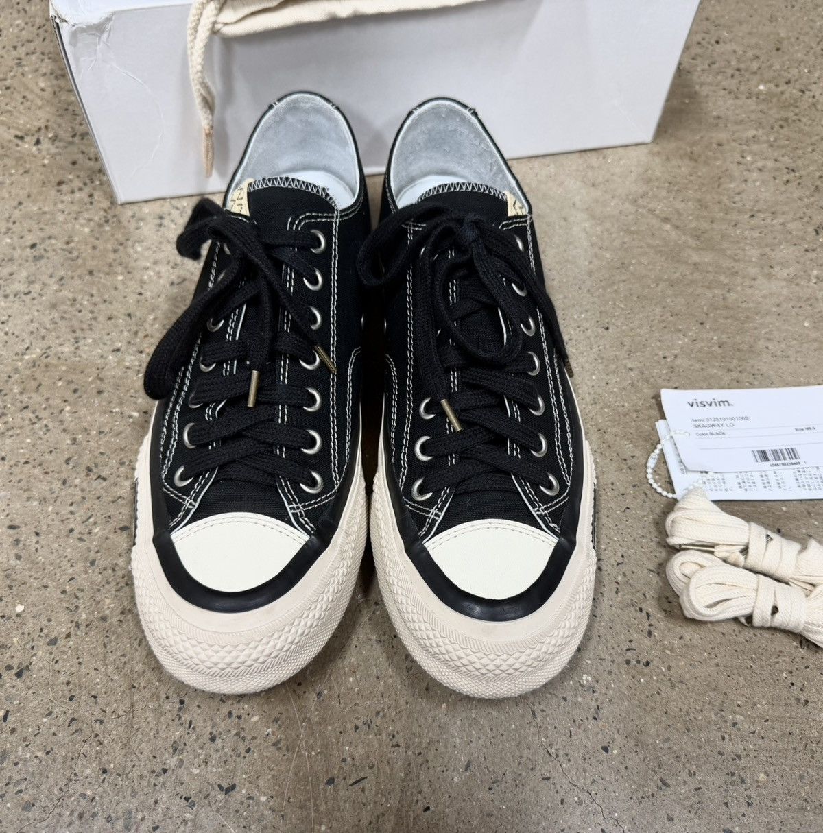 Visvim Visvim 25ss Skagway Lo M8.5 Black Size US 8.5 / EU 41-42 - 4 Thumbnail