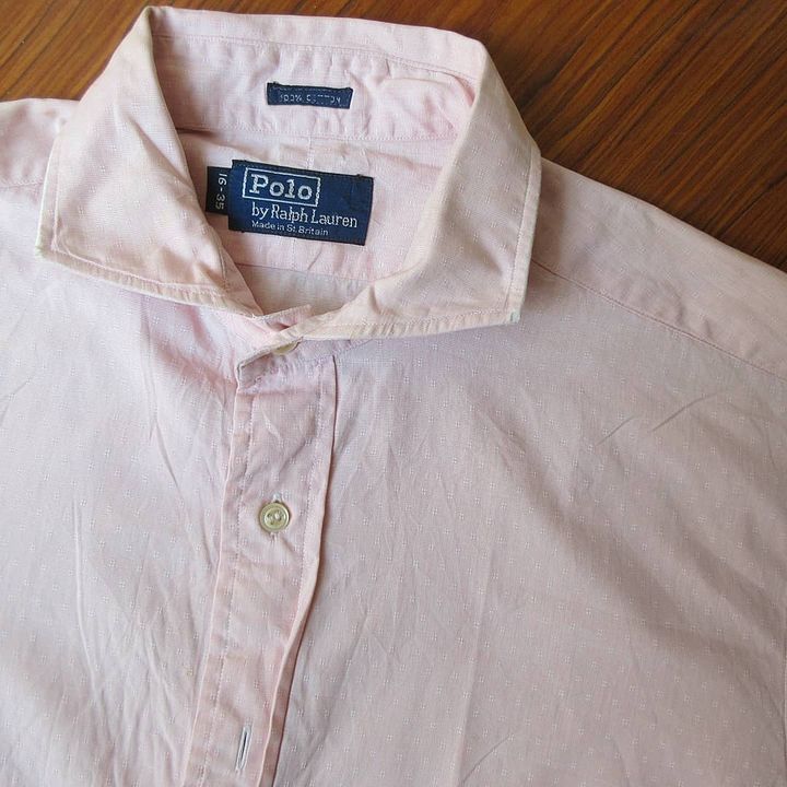 Le Grande Bleu (L.G.B.) × Polo Ralph Lauren × Ralph Lauren polo Ralph Lauren Made in Gt Brittain Size 16-35 shirt Size US L / EU 52-54 / 3 - 1 Thumbnail