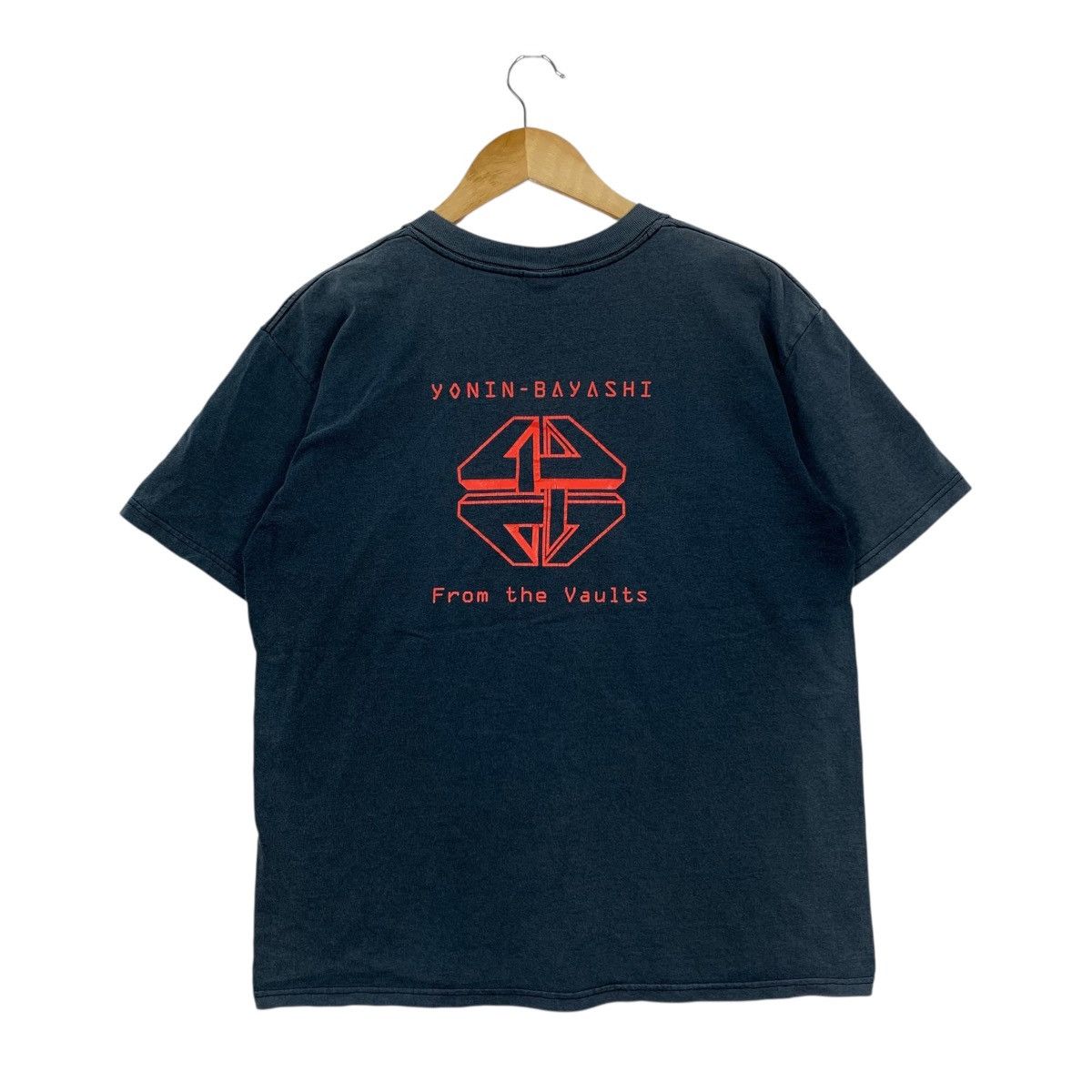 Japanese Brand YONIN-BAYASHI From The Vault Japanese Band ShortSleeve Shirt Size US M / EU 48-50 / 2 - 1 Thumbnail