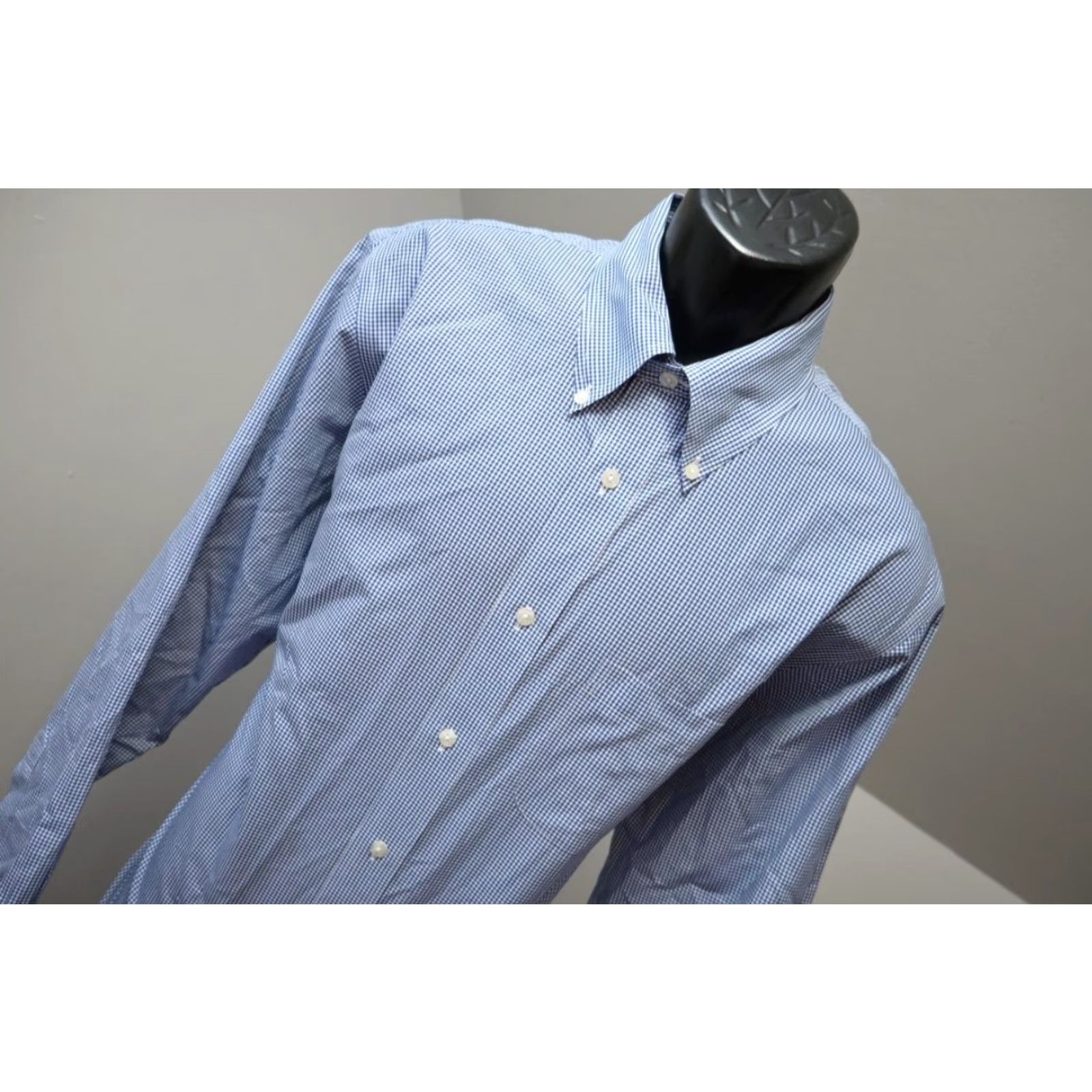 Brooks Brothers Regent Fit Dress Shirt Button Up Long Sleeve Plaid Mens XL