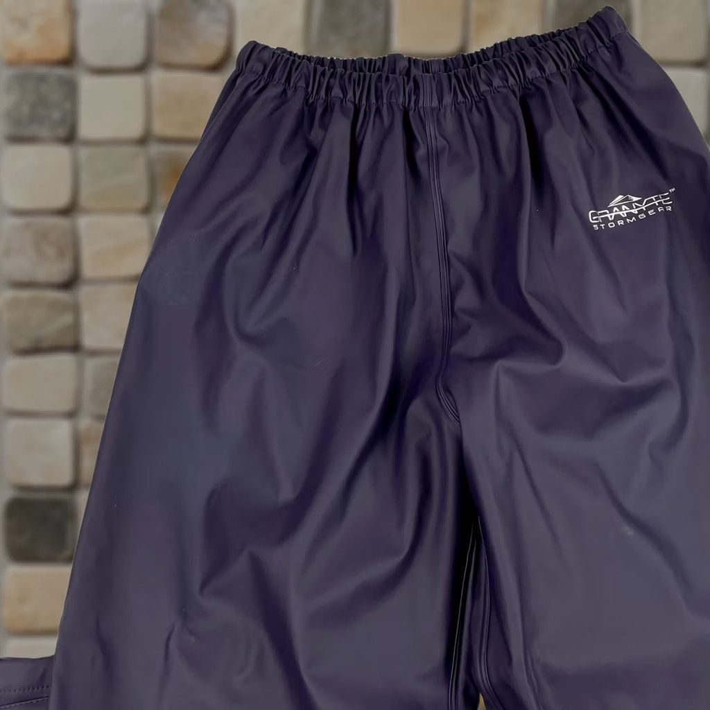 Rains Granyte Pants Mens Large Purple StormGear Waterproof Rain Hiking Outdoors Category: Pants Size US 33 - 1 Thumbnail