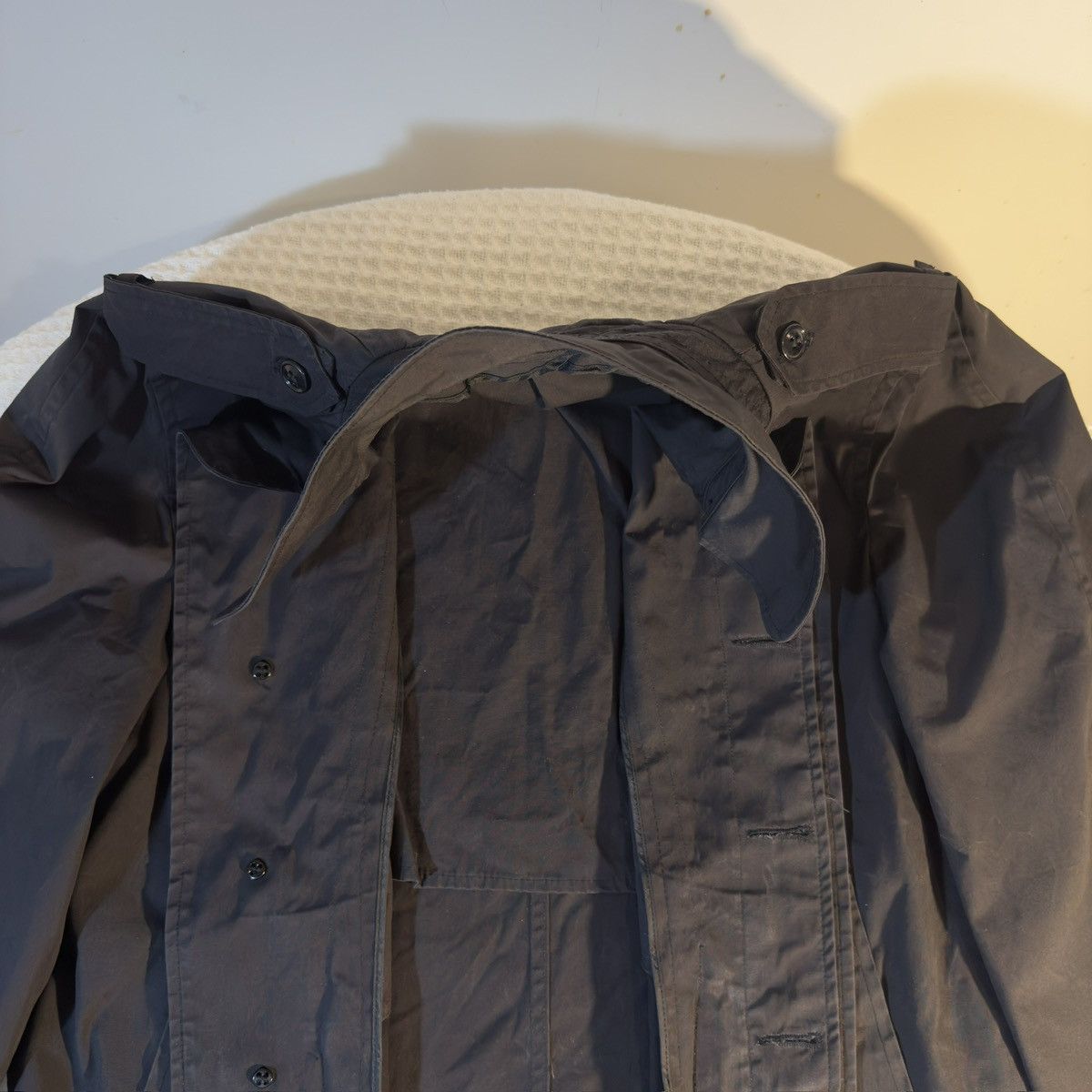 Other Vintage Black Trench Coat w/ Removable Liner | Size 40R Size US S / EU 44-46 / 1 - 5 Thumbnail