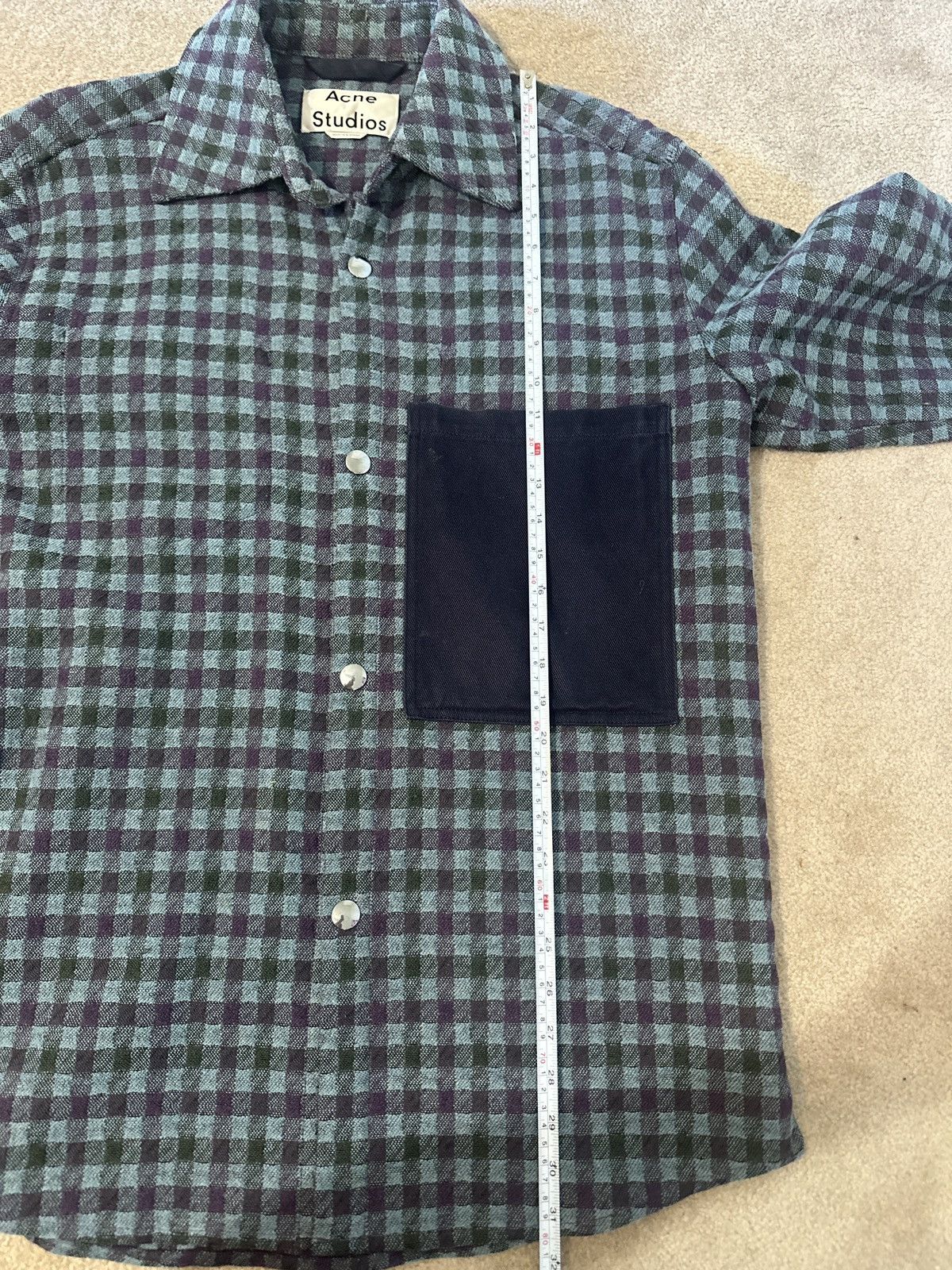 Acne Studios Acne Studios Wool Shirt Jacket Size US L / EU 52-54 / 3 - 7 Thumbnail