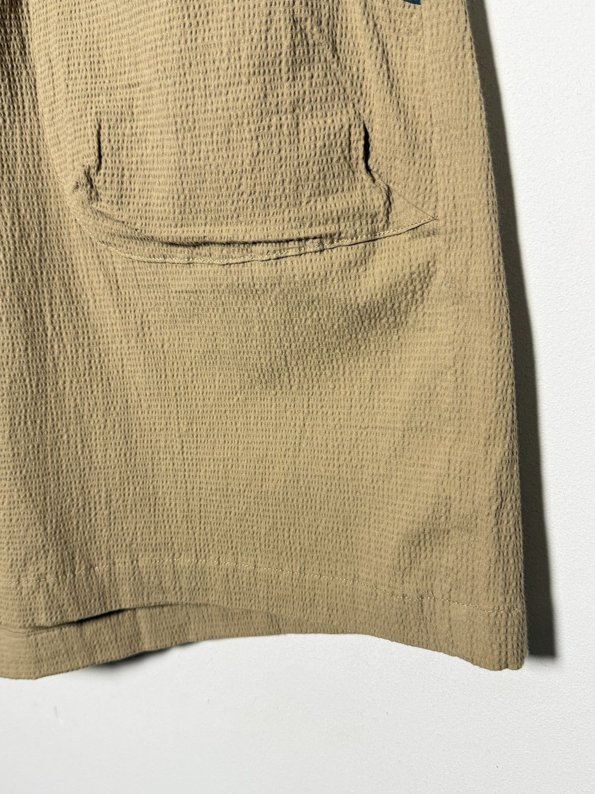 Brain Dead BRAIN DEAD Stretch Cotton Soccer Shorts Beige m-l Size US 34 / EU 50 - 3 Thumbnail