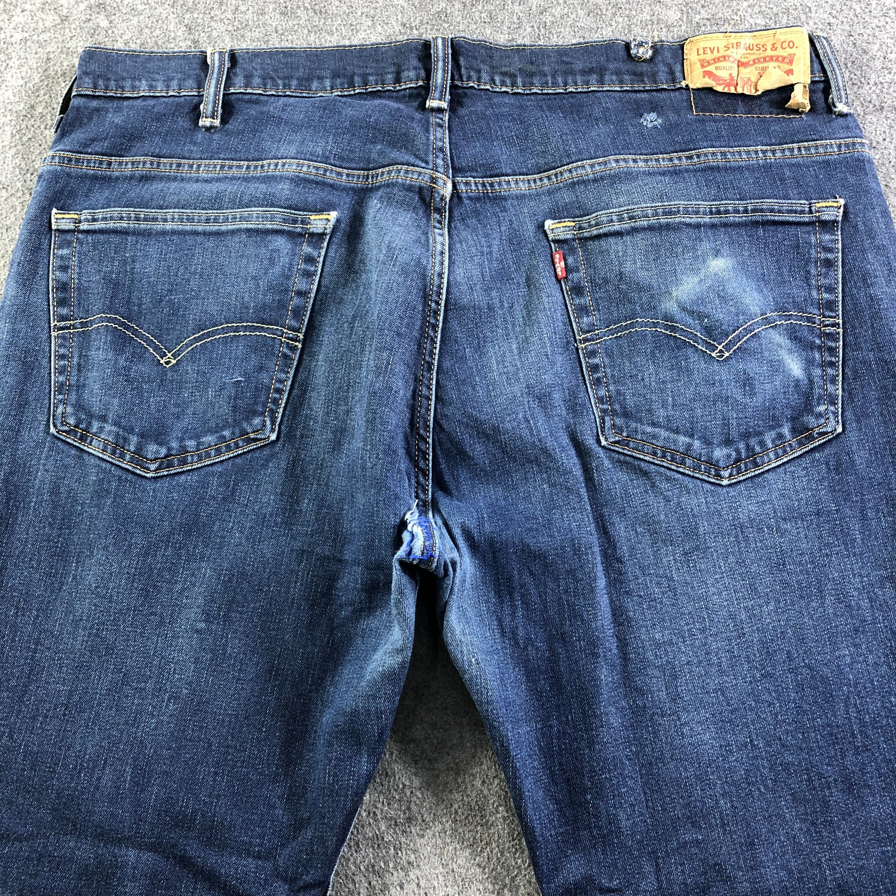 Levi's Vintage Blue Wash Levis 569 Jeans-J3533 Size US 40 / EU 56 - 4 Thumbnail