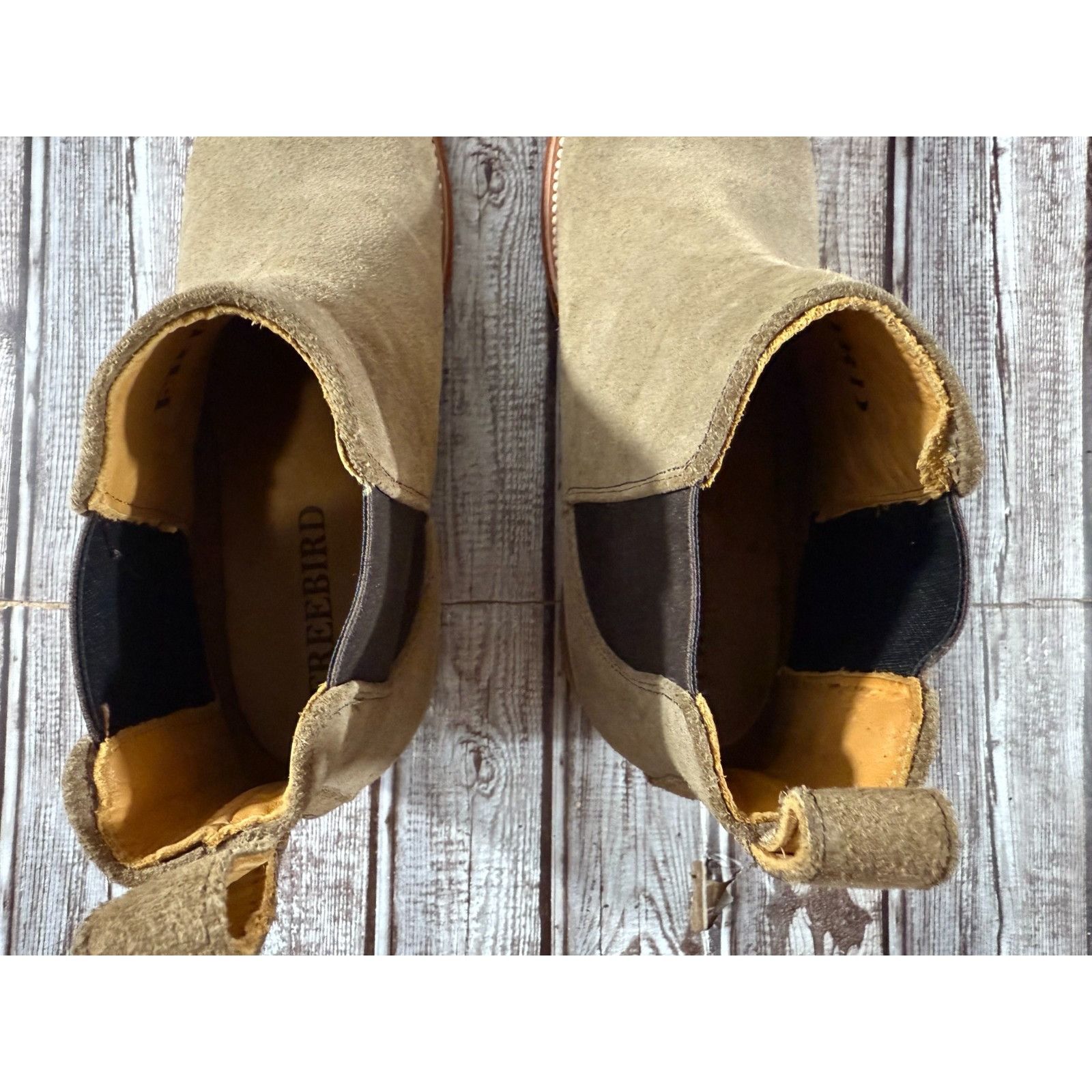 FREEBIRD Freebird Palmer Chelsea Boots size 8 Color Taupe Suede New $ Size US 8 / EU 41 - 4 Thumbnail
