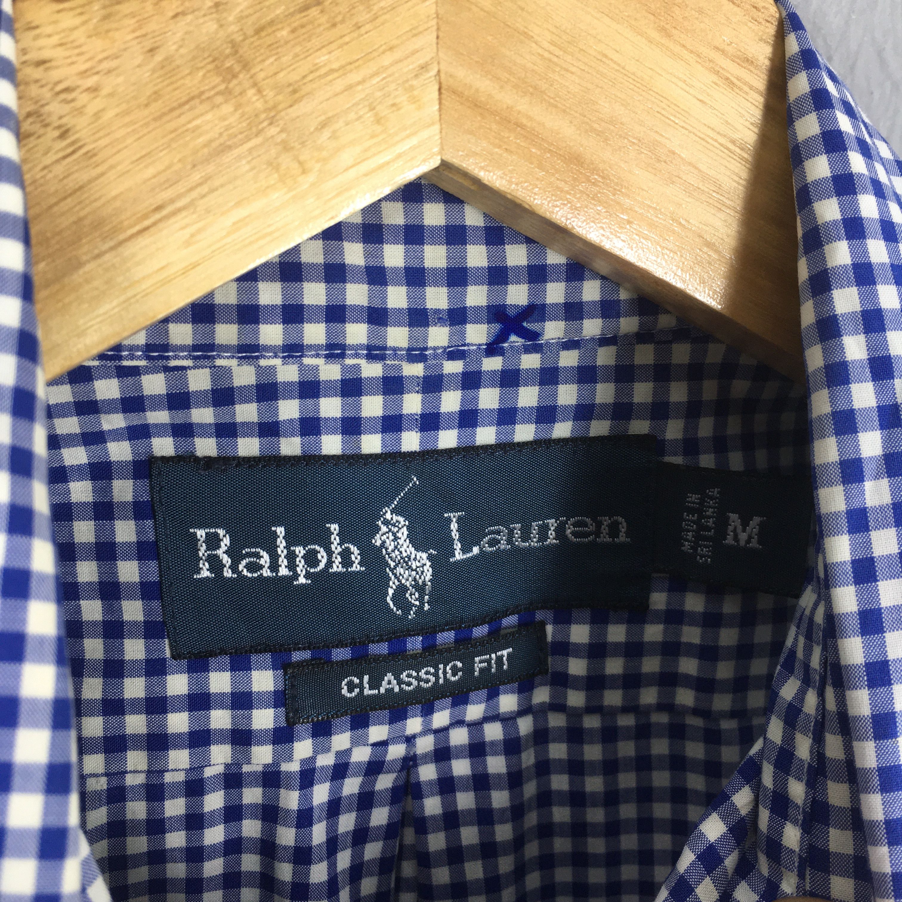 Polo Ralph Lauren Vintage Polo Ralph Lauren Checkered Shirt Medium Size US M / EU 48-50 / 2 - 5 Thumbnail