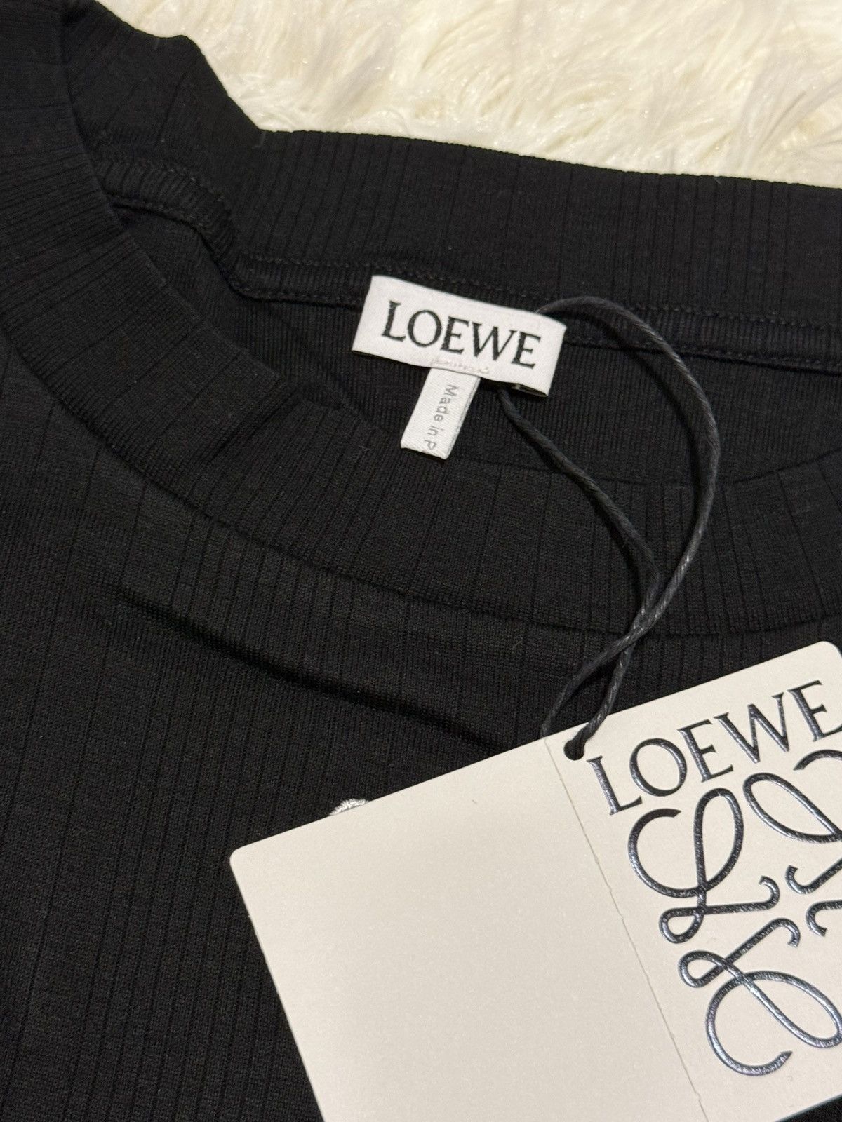 Loewe Loewe black crop top Size M / US 6-8 / IT 42-44 - 3 Thumbnail