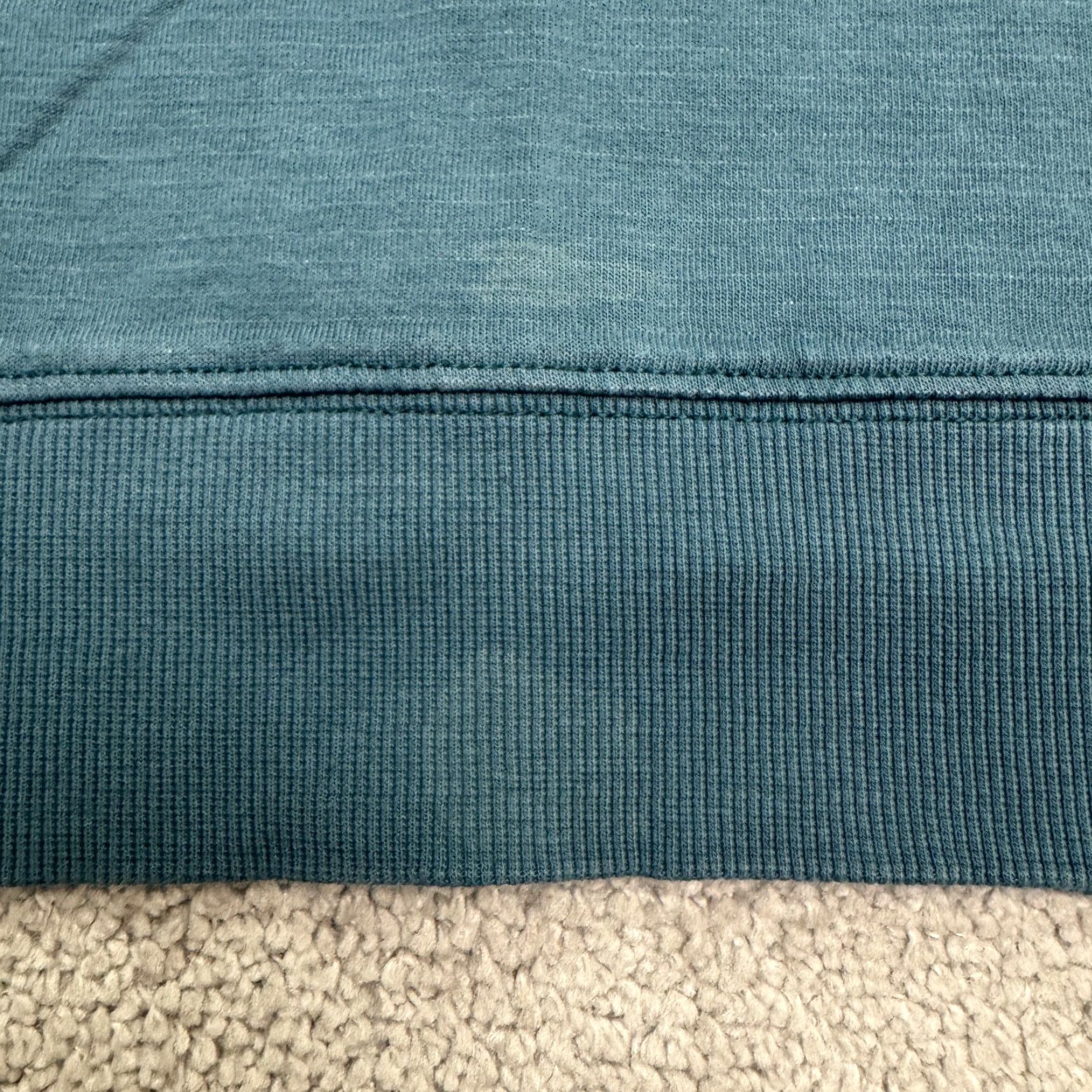 Athleta Athleta Mindset Slub Cotton Pullover Sweatshirt Womens Large Blue Raglan Sleeve Shirt Clothing Womens Large Blue Raglan Sweatshirt Size L / US 10 / IT 46 - 4 Thumbnail