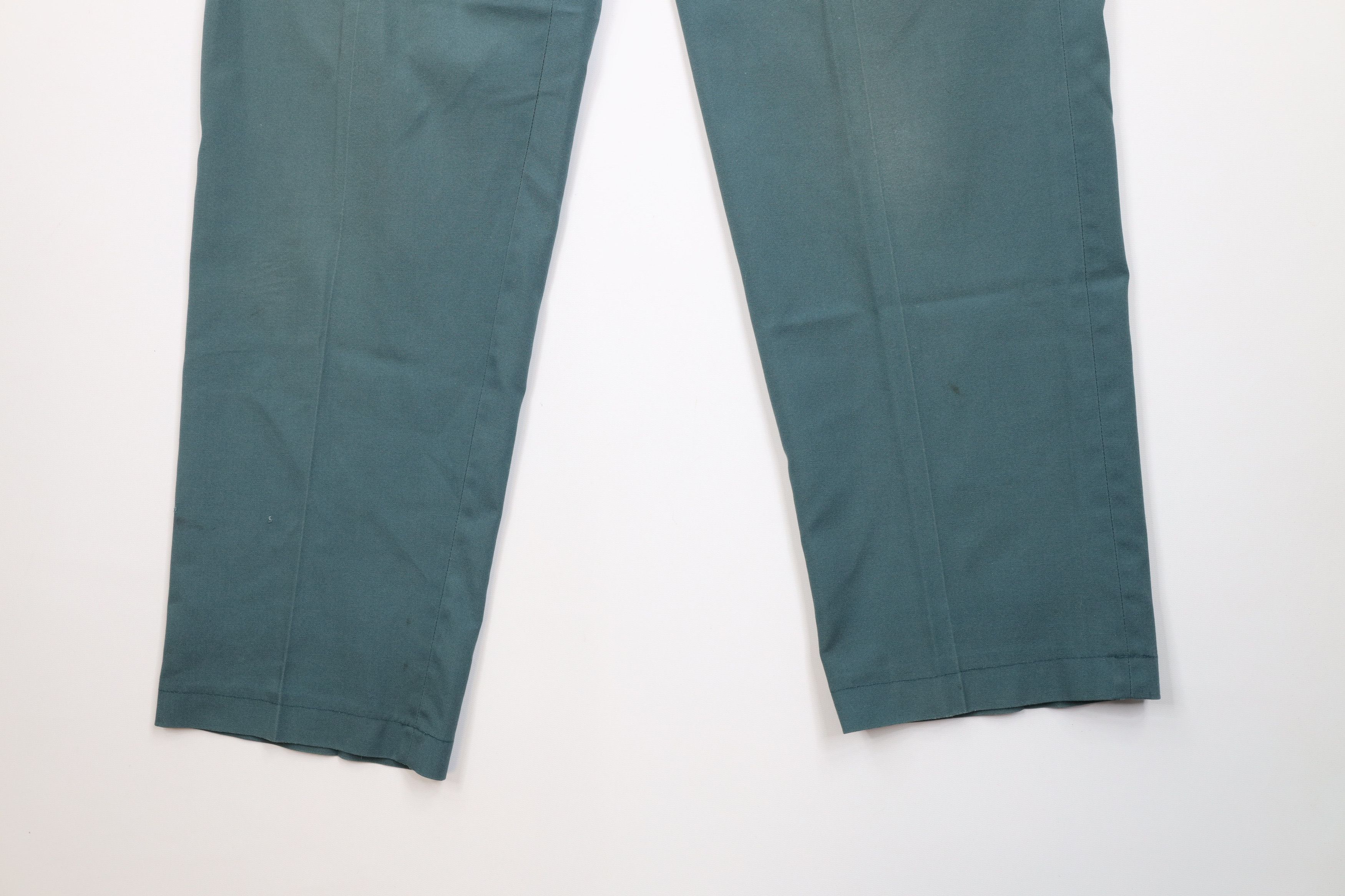 Big Mac Vintage 60s 70s Big Mac Workwear Mechanic Pants Green USA Size US 36 / EU 52 - 4 Thumbnail
