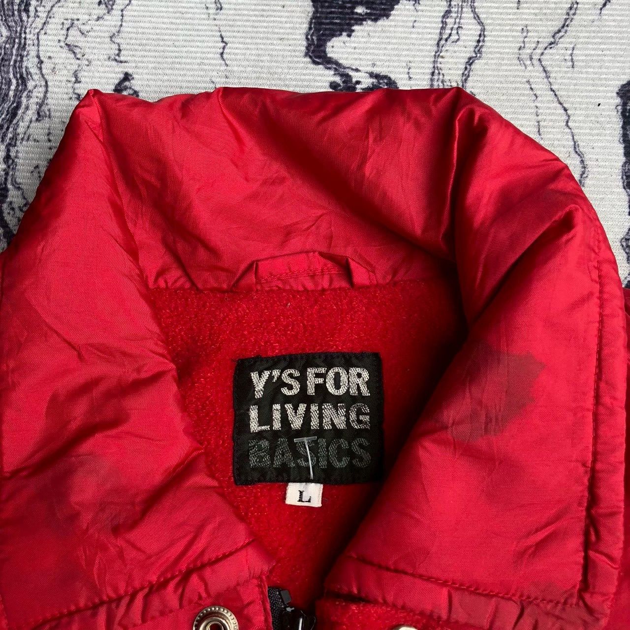 Y's Vintage Y’s for Living Basics Red Coach Jacket Size US L / EU 52-54 / 3 - 8 Thumbnail