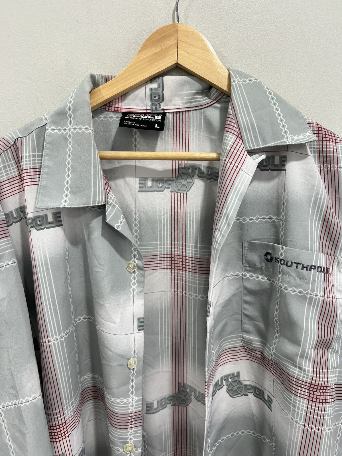 Southpole Vintage South Pole Y2K Button Up shirt Size US L / EU 52-54 / 3 - 5 Thumbnail