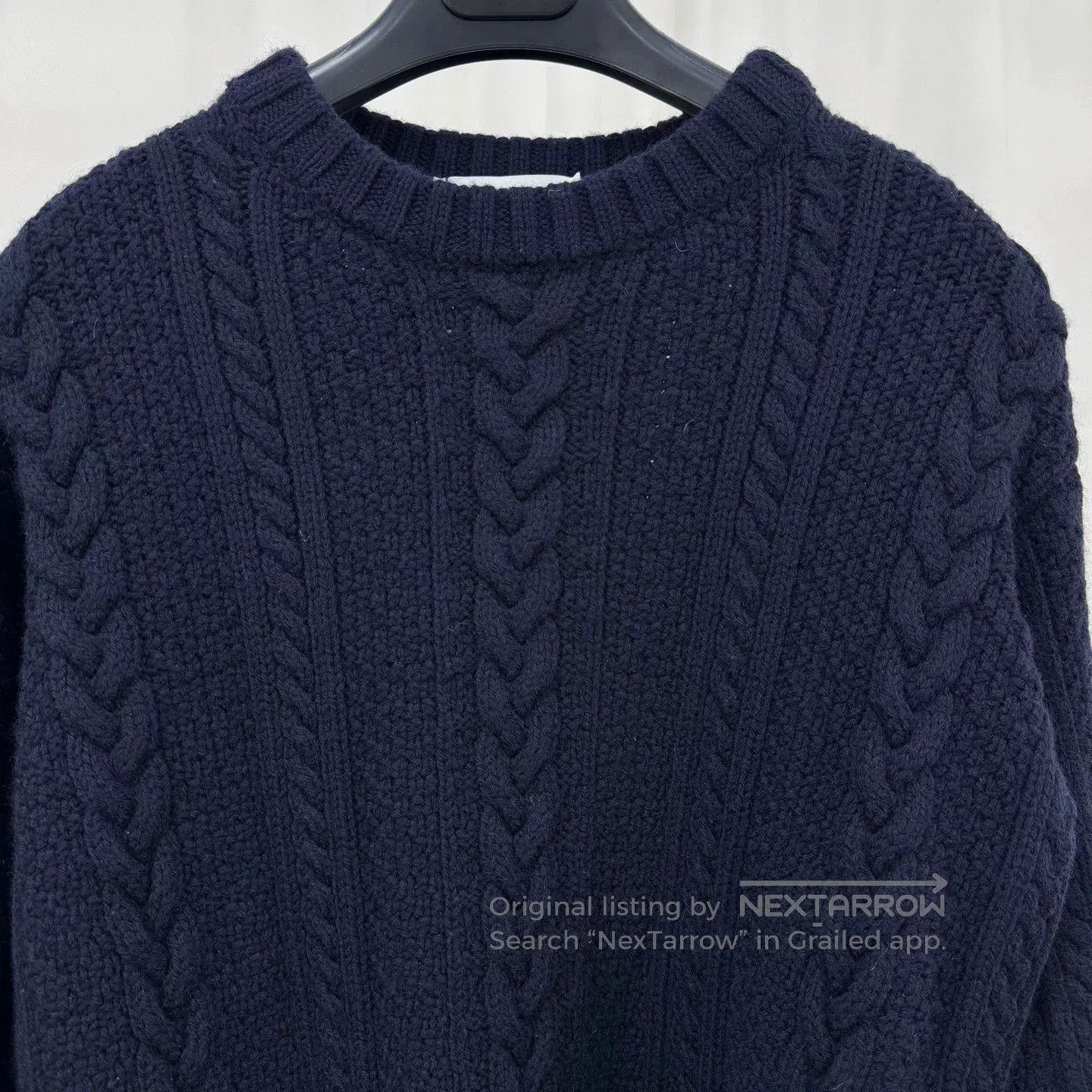 Thom Browne thom browne cable knit wool sweater. Size US S / EU 44-46 / 1 - 3 Thumbnail