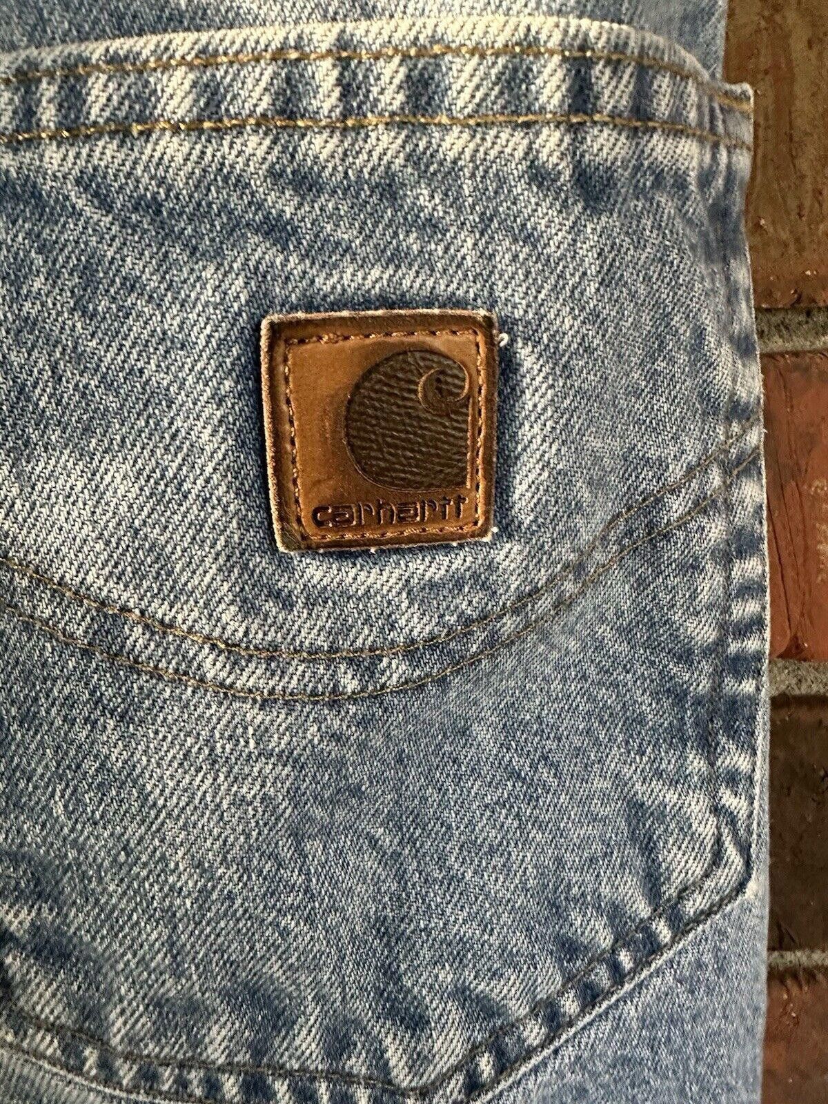 Carhartt Men's Jeans Size 44 x 30 Vintage Carhartt 40W 30L Size US 44 / EU 60 - 7 Thumbnail