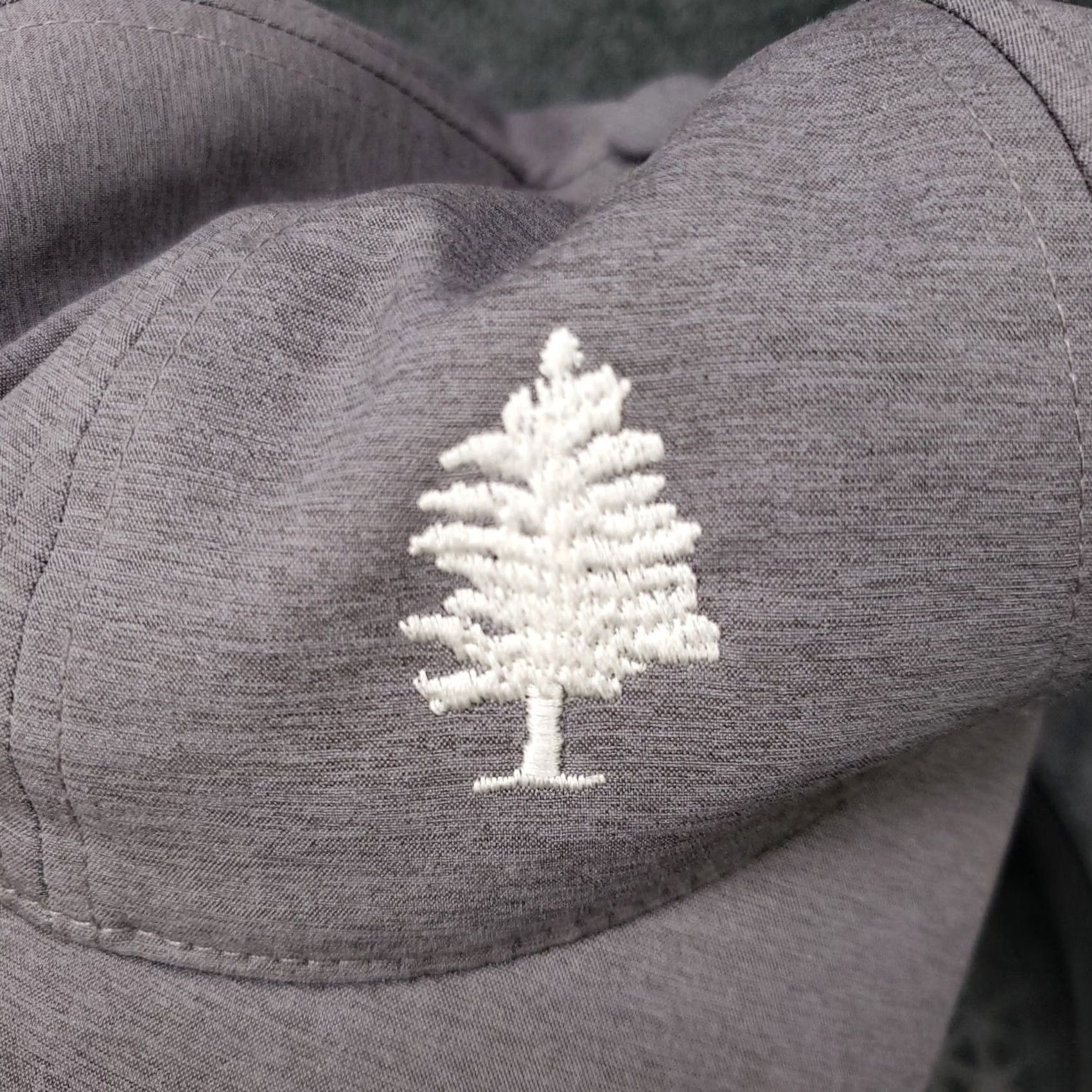 Adidas Adidas Hat Cap Mens One Size Gray Strap Back Embroidered Tree Logo Adjustable Size ONE SIZE - 5 Thumbnail