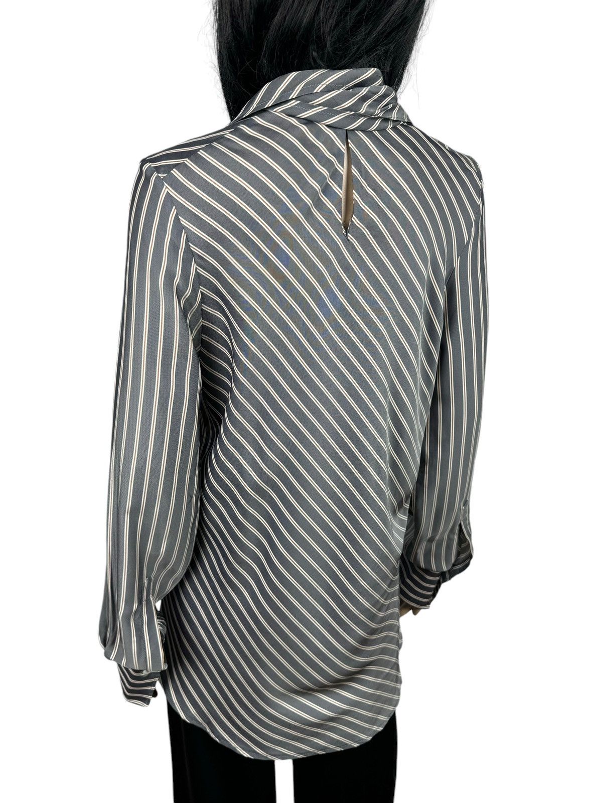 See by Chloe See by Chloe Striped Ascot Tie Blouse Viscose size 42 Size M / US 6-8 / IT 42-44 - 6 Thumbnail