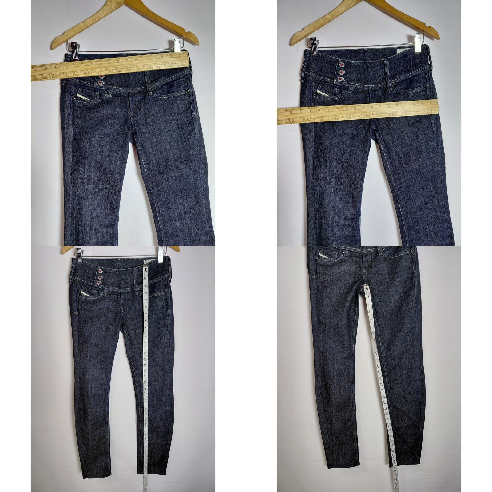 Diesel Diesel Industry Cherock Denim Jeans Blue Slim Size W 26 L 34 Size 26" / US 2 / IT 38 - 8 Thumbnail