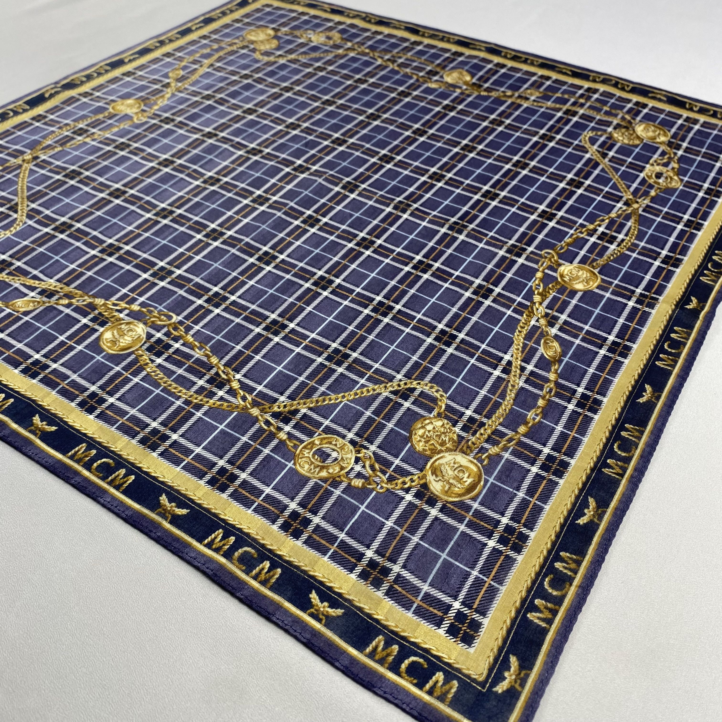 MCM × Vintage MCM Neckerchief / Bandana / Handkerchief-P596 Size ONE SIZE - 2 Thumbnail