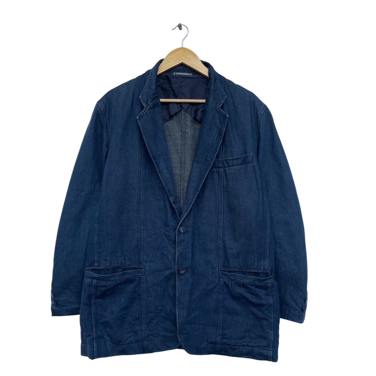 45rpm × Indigo Vintage Japanese Brand Per.Pcs Indigo Workwear Size US M / EU 48-50 / 2 - 1 Thumbnail