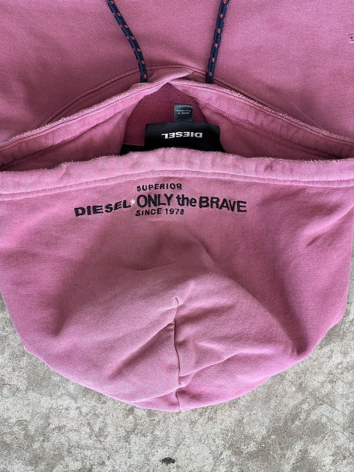 Diesel Diesel Only the Brave Distressed Hoodie XXL Size US XXL / EU 58 / 5 - 8 Thumbnail