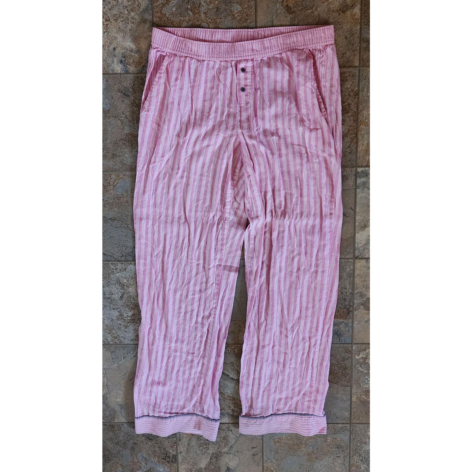 Victoria's Secret Victoria Secret Pajama Pants Size medium Womens pink Size ONE SIZE - 1 Thumbnail