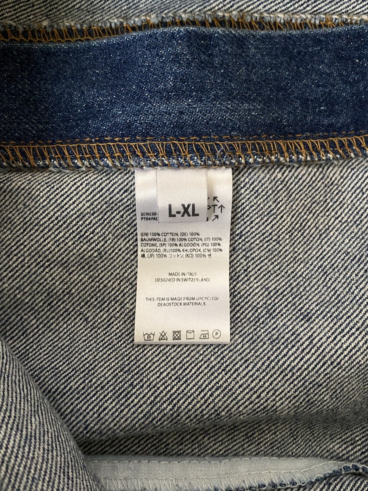 Prototypes PROTOTYPES OUTLINE DENIM PANTS Size US 34 / EU 50 - 5 Thumbnail
