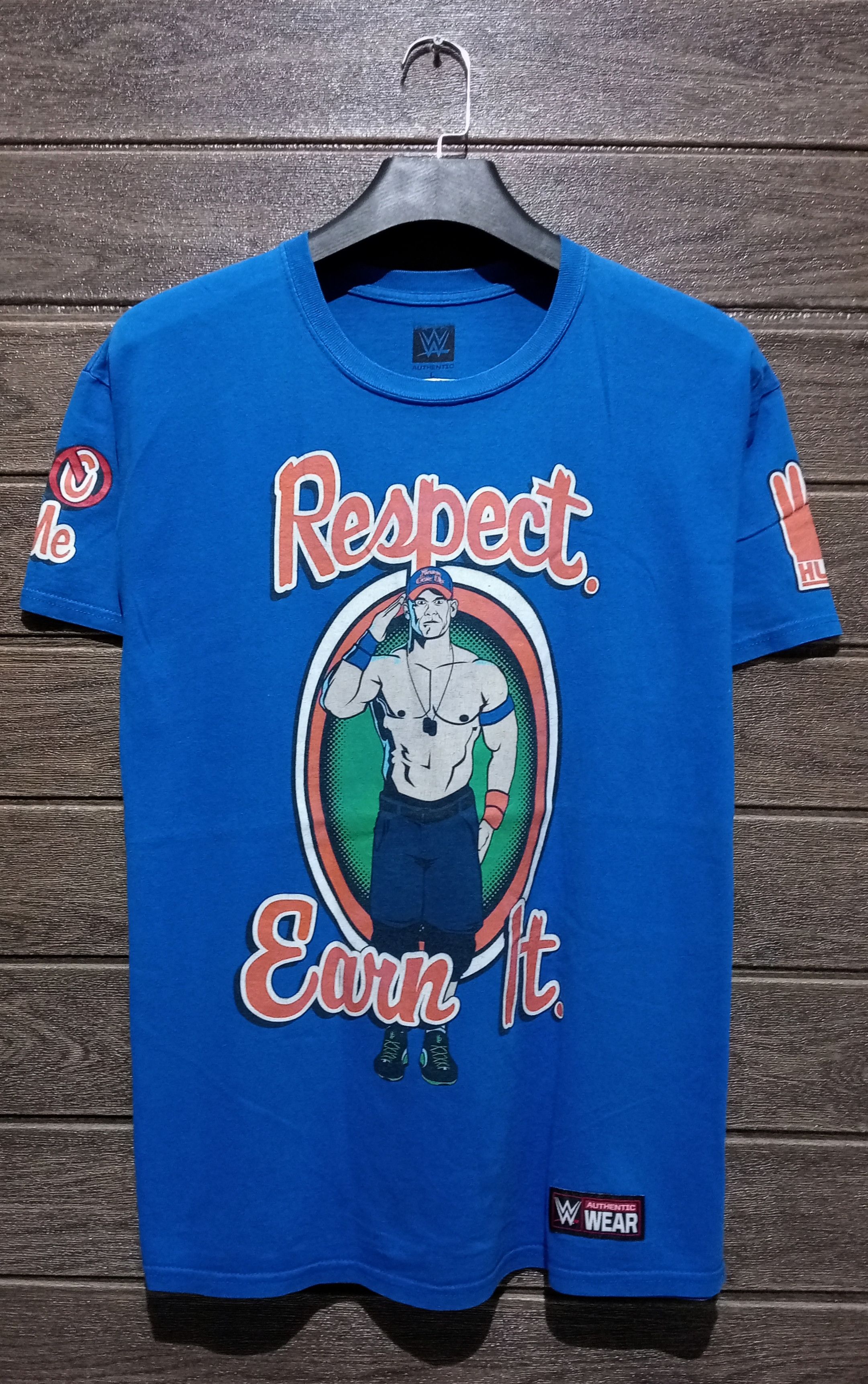 WWE WWE John Cena Respect Never Give Up Tee Size US L / EU 52-54 / 3 - 1 Thumbnail