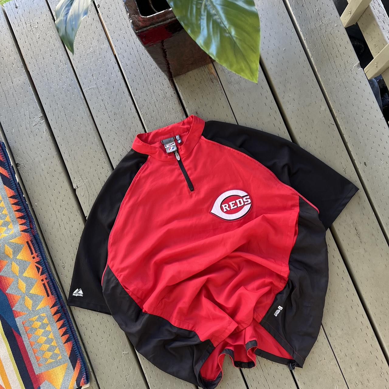 MLB × Vintage Vintage Cincinnati Reds Jersey Size US XL / EU 56 / 4 - 2 Thumbnail