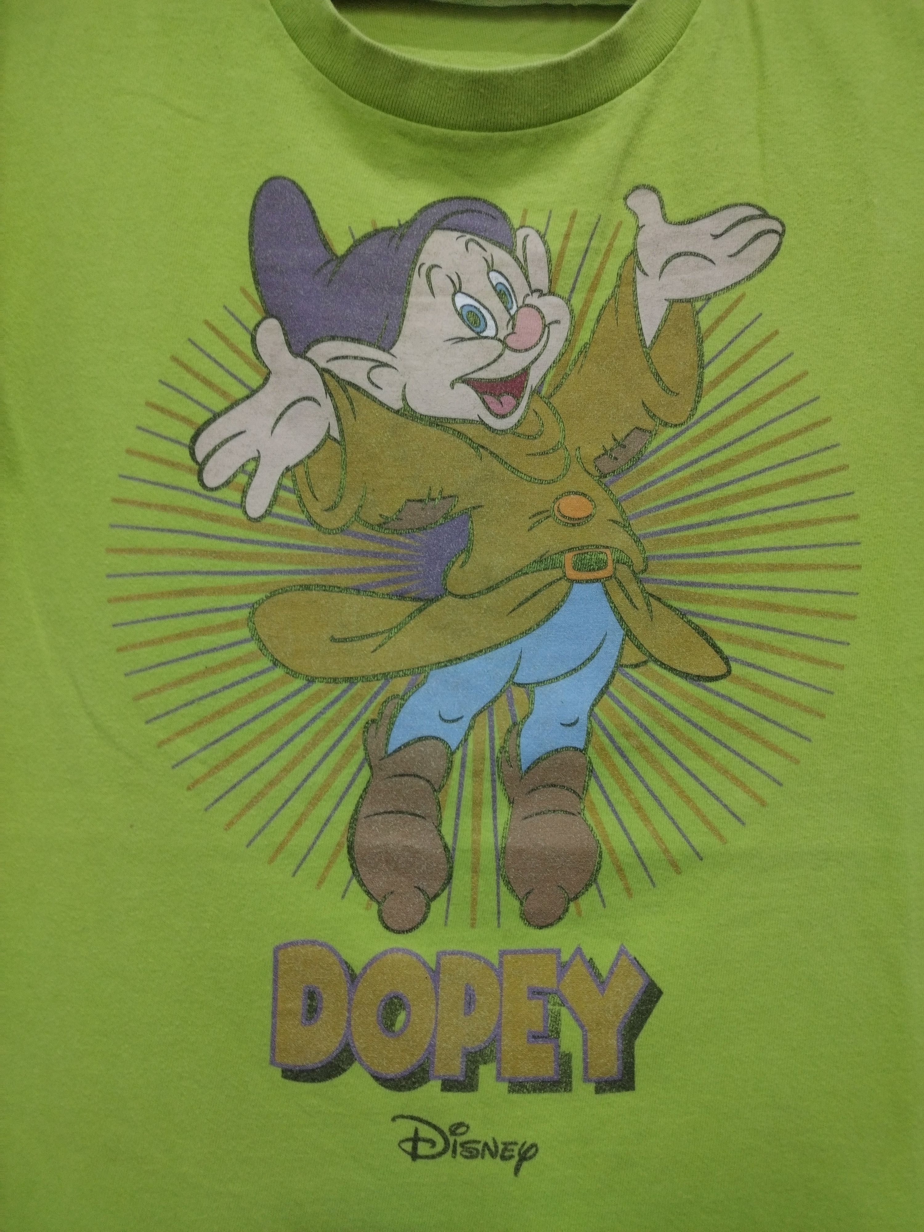 Art Comes First × Cartoon Network × Disney 💥🔥Vtg awesome image DOPEY disney Rare T shirt Size US M / EU 48-50 / 2 - 1 Thumbnail