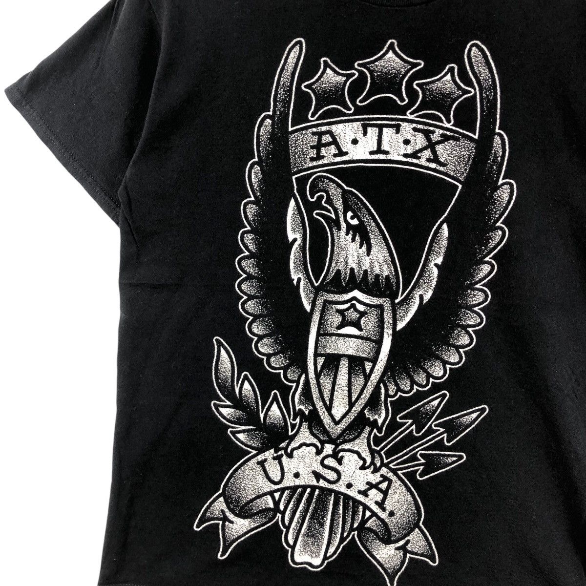 Vintage Vintage MATT MORREN Tattoo Tee Shirt Austin Tx Usa Size US M / EU 48-50 / 2 - 3 Thumbnail