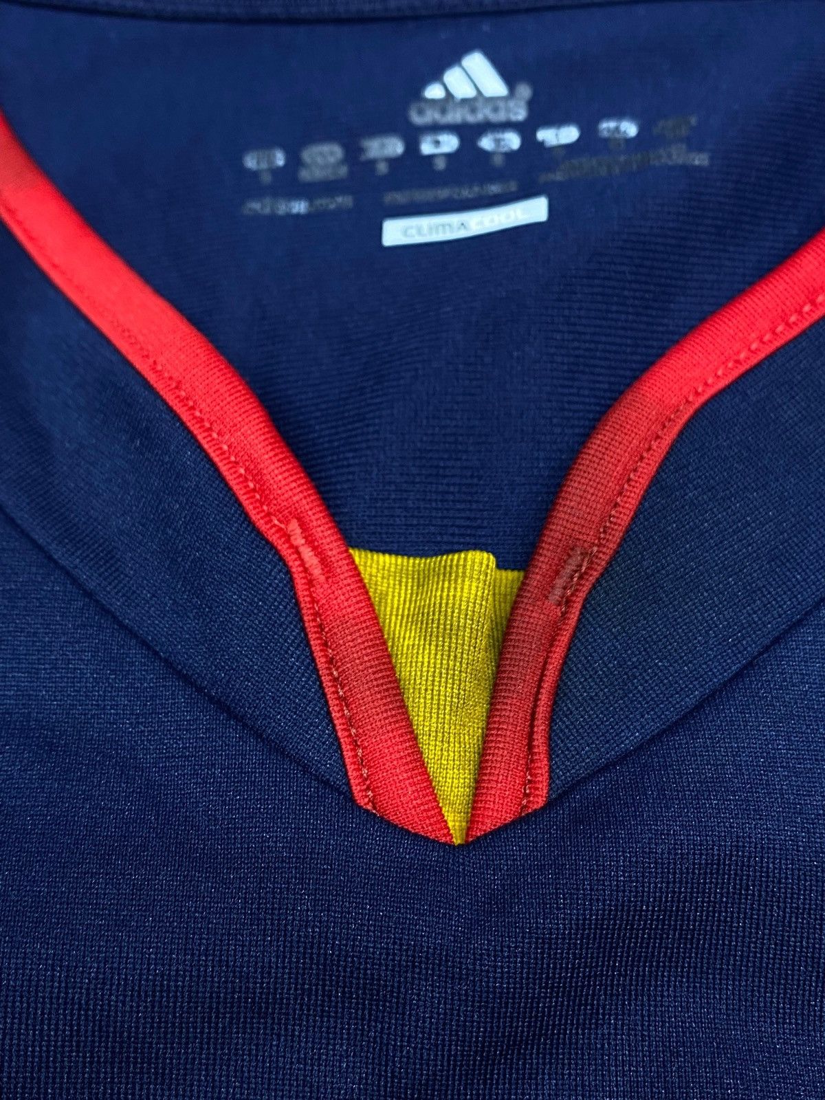 Adidas Adidas #7 David Villa Spain 2010 Away Football Shirt Jersey Size US S / EU 44-46 / 1 - 16 Thumbnail