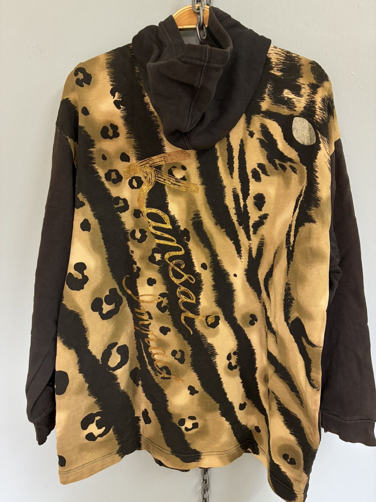 Kansai Yamamoto Vintage Kansai Impact zip up hoodie distress Size US L / EU 52-54 / 3 - 4 Thumbnail