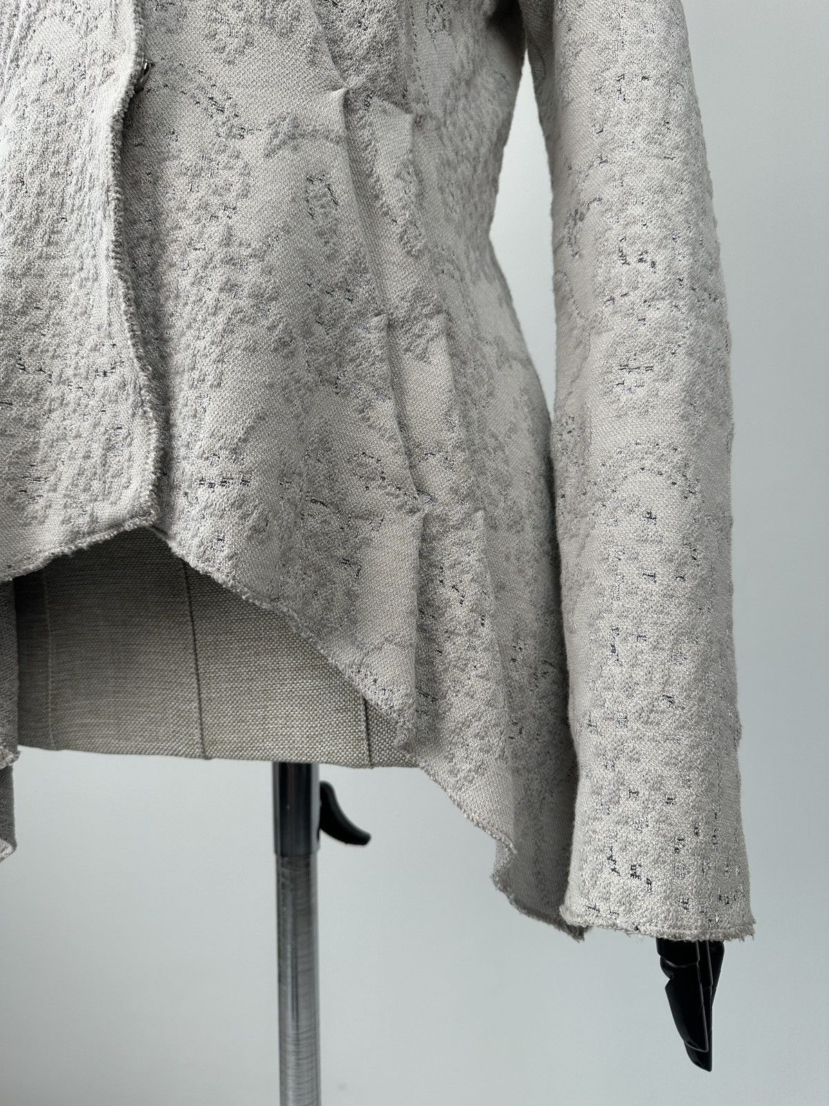 Transit TRANSIT PAR SUCH Avant Garde Asymmetrical Jacquard Jacket Size M / US 6-8 / IT 42-44 - 6 Thumbnail