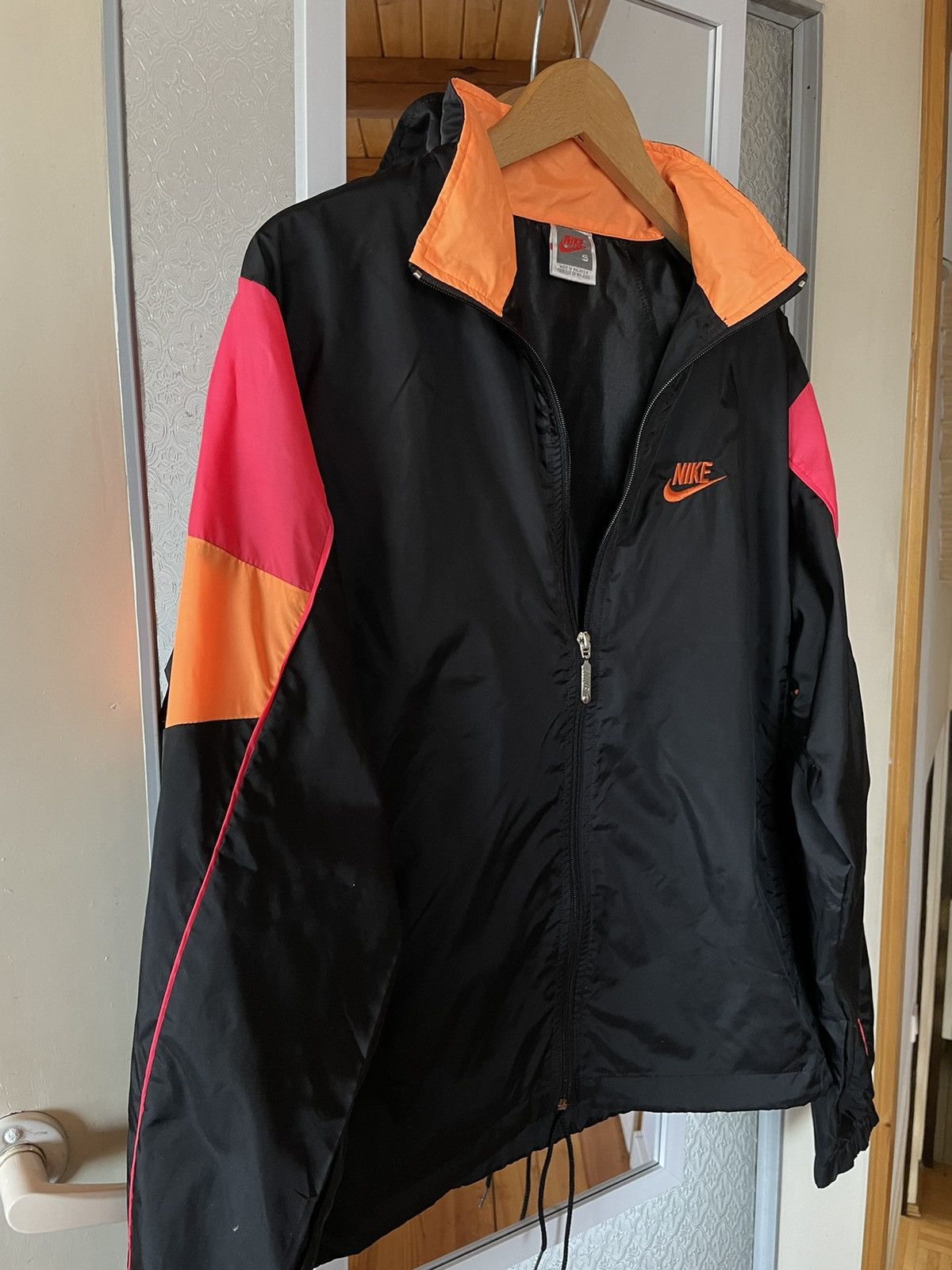 Nike Vintage windbreaker jacket nylon 90’s Size US L / EU 52-54 / 3 - 7 Thumbnail