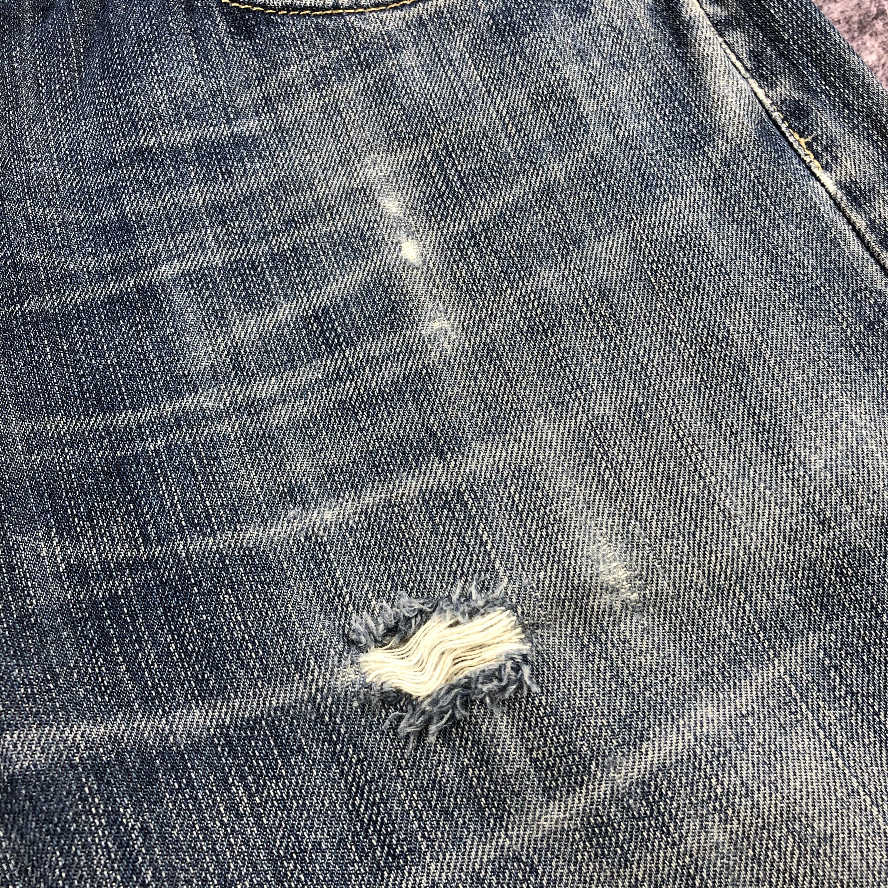 Levi's Vintage Blue Wash Levis 501 Jeans-JM2270 Size US 37 - 8 Thumbnail