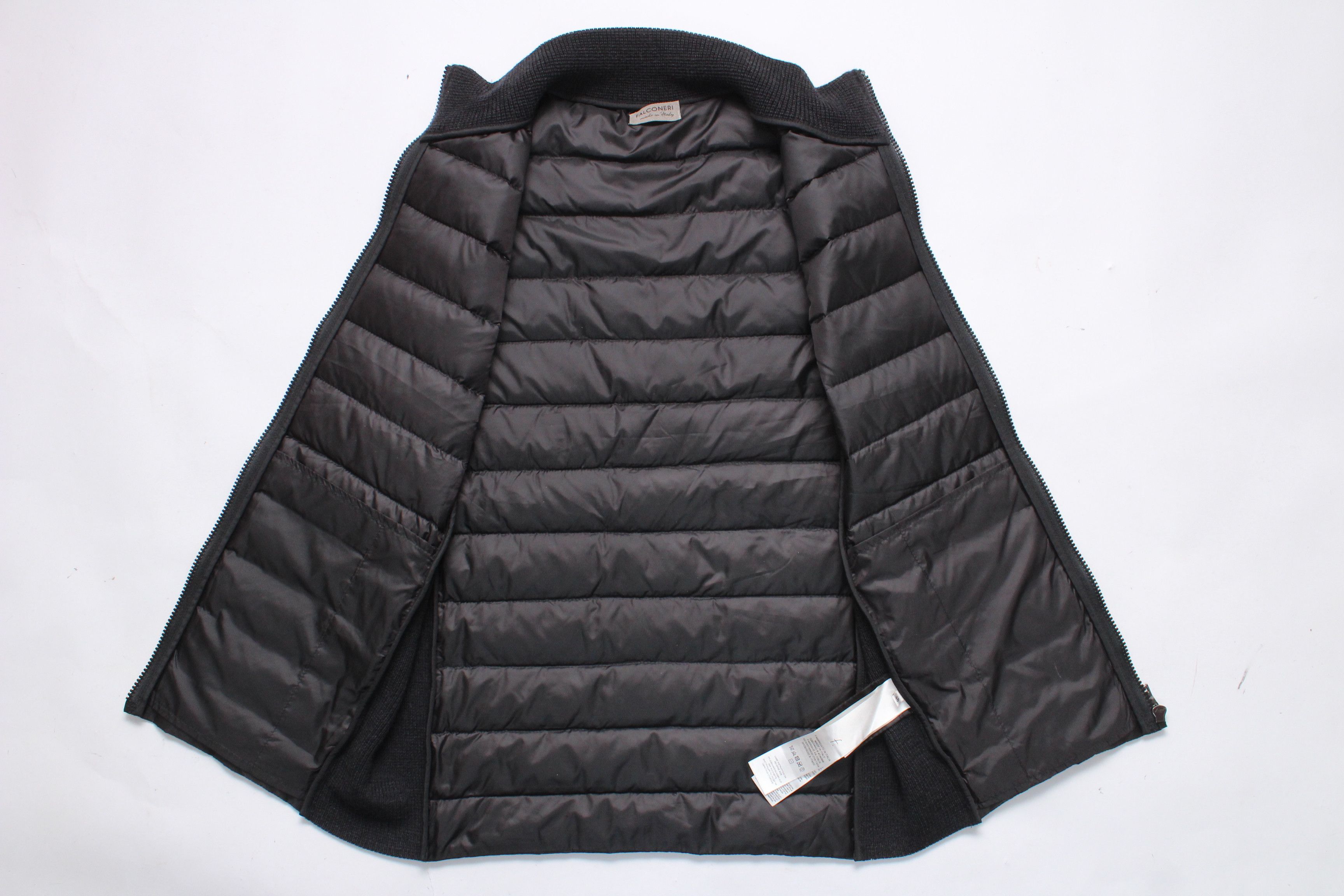 Other Falconeri Merino Wool & Down Hybrid Gilet Black - Size 48 M Size US M / EU 48-50 / 2 - 11 Thumbnail
