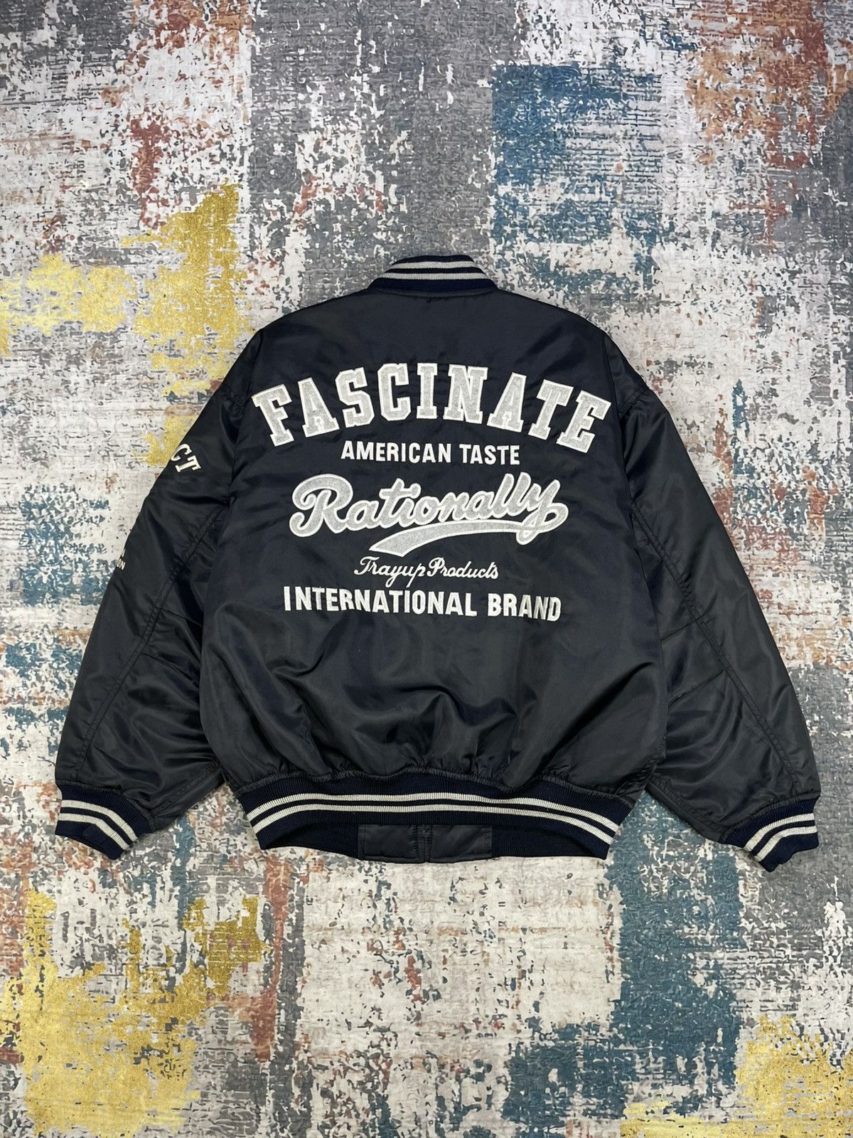 Vintage Vintage Fascinate Stadium Bomber Jackets Size US M / EU 48-50 / 2 - 14 Thumbnail