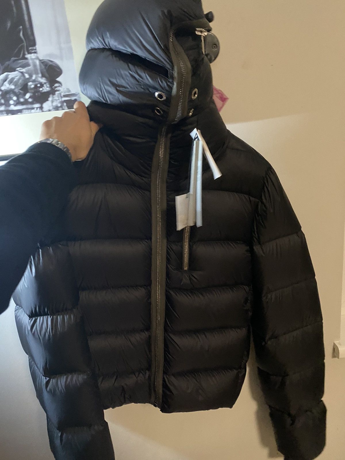 Rick Owens FW22 STROBE GIMP PUFFER JACKET | Grailed