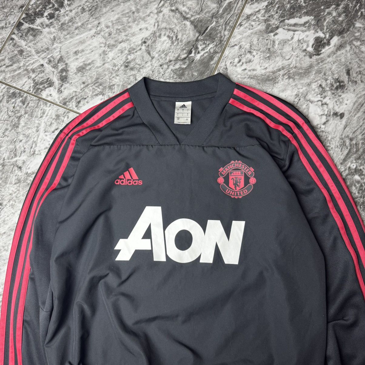 Adidas × Vintage Adidas Manchester Jersey Training Size US L / EU 52-54 / 3 - 2 Thumbnail