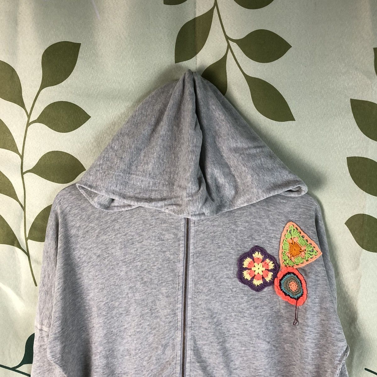 Japanese Brand Unica union made Grey Hoodie #7470 Size M / US 6-8 / IT 42-44 - 6 Thumbnail