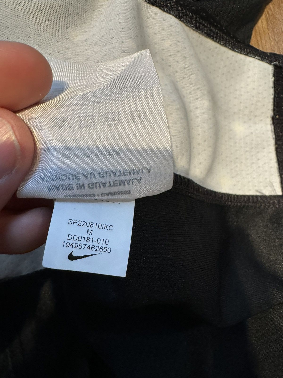 Nike Mens Medium Nike Los Angeles Sparks Black WNBA Rebel Jersey Size US M / EU 48-50 / 2 - 8 Thumbnail