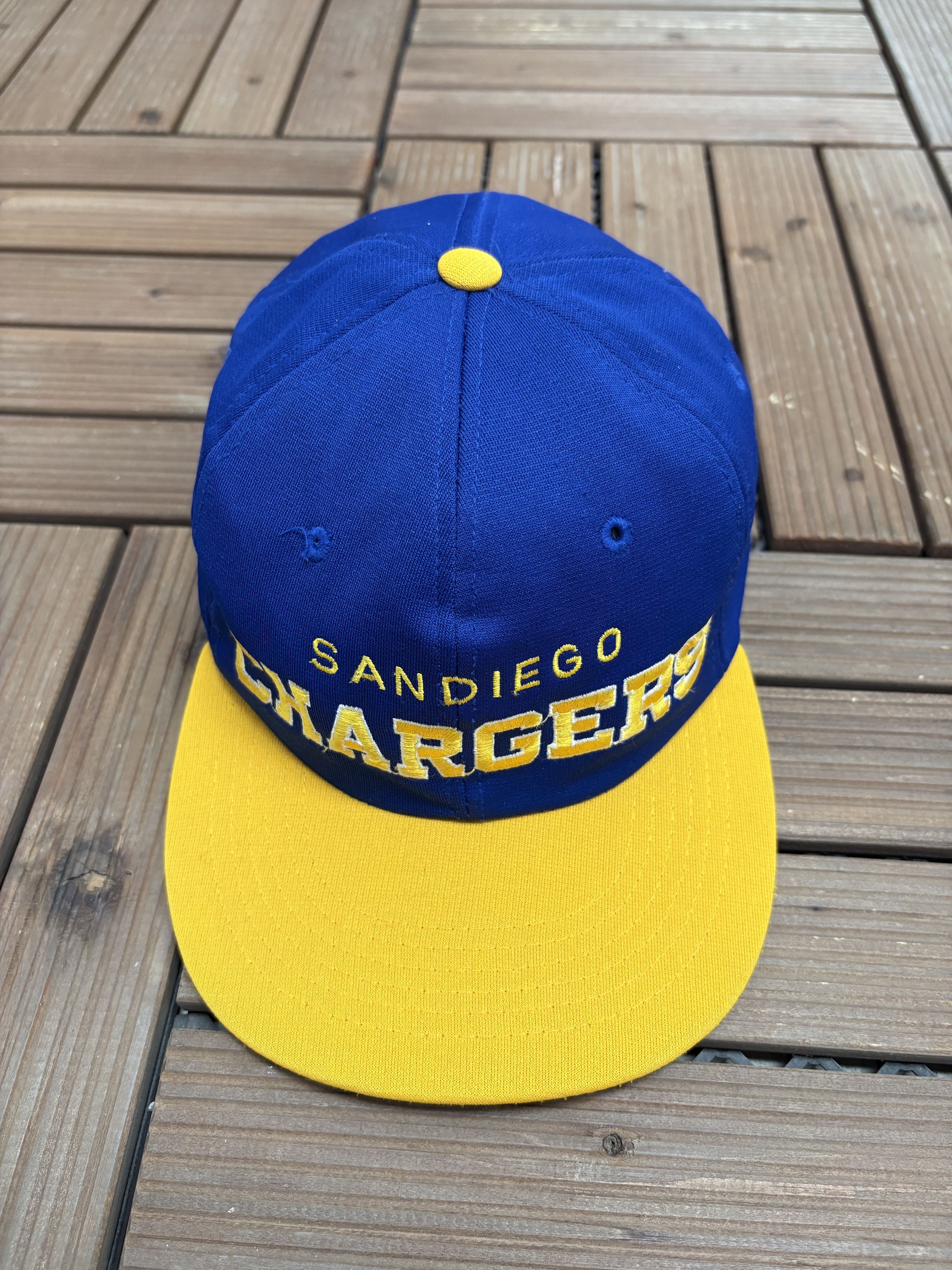 Vintage San Diego Chargers Vintage Blue Hat Cap Size ONE SIZE - 2 Thumbnail