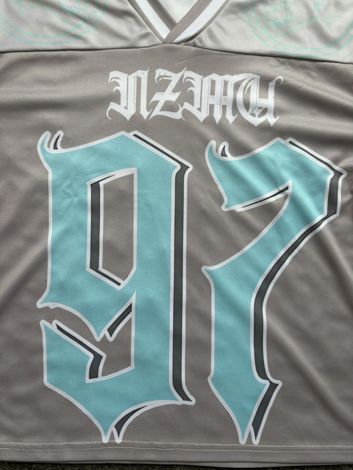 Japanese Brand × Vintage Vintage oversize unisex American football 87 gray jersey Size US M / EU 48-50 / 2 - 5 Thumbnail