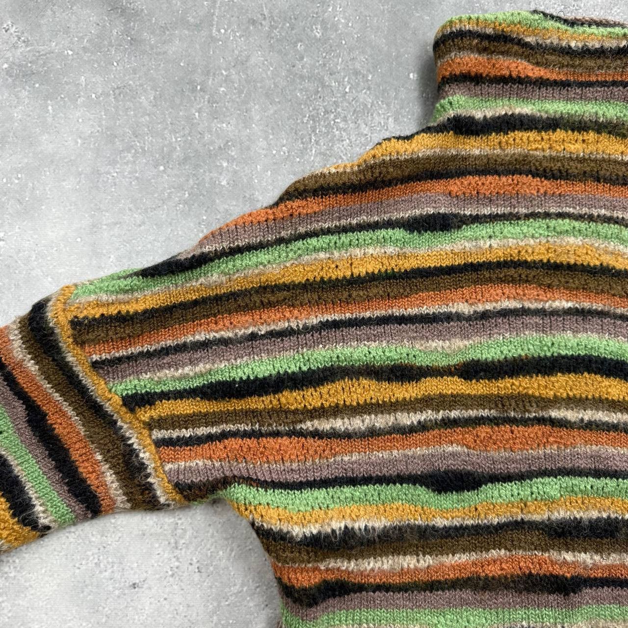 Missoni Missoni Sport Wool Blend Striped Turtleneck Knit Pullover 44 Size M / US 6-8 / IT 42-44 - 19 Thumbnail