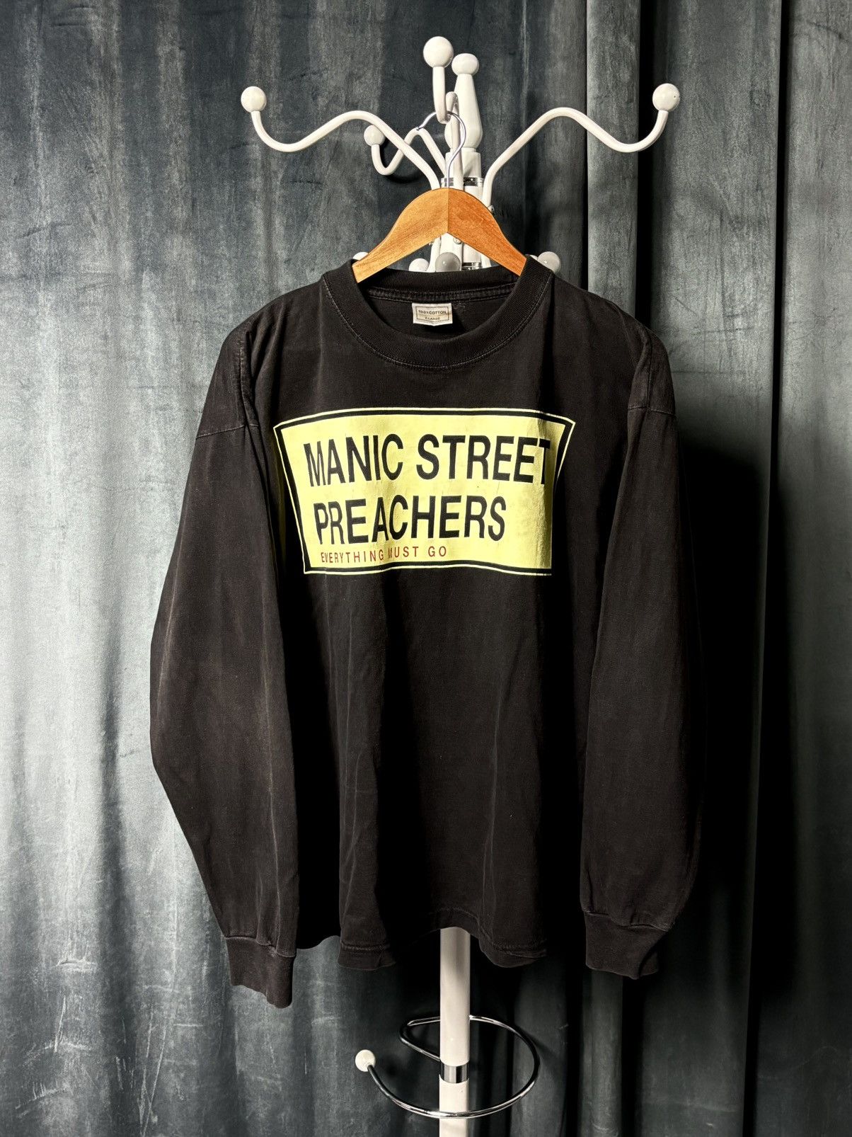 Band Tees Vintage 1996 Manic Street Preachers Everything Must Go Tee Size US XL / EU 56 / 4 - 1 Thumbnail