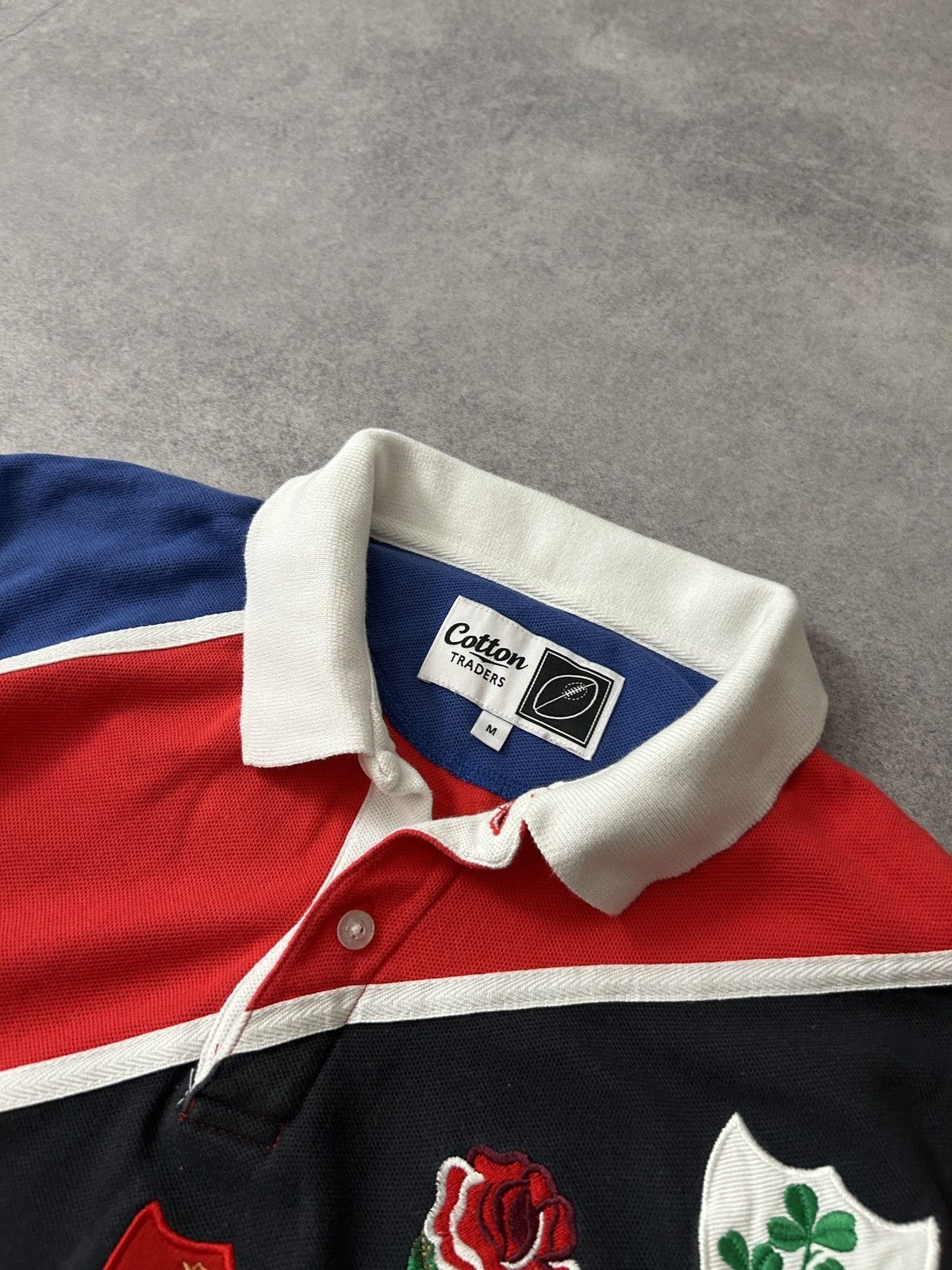Cotton Traders Vintage Cotton Traders multi-logo polos shirt mens Size US M / EU 48-50 / 2 - 3 Thumbnail
