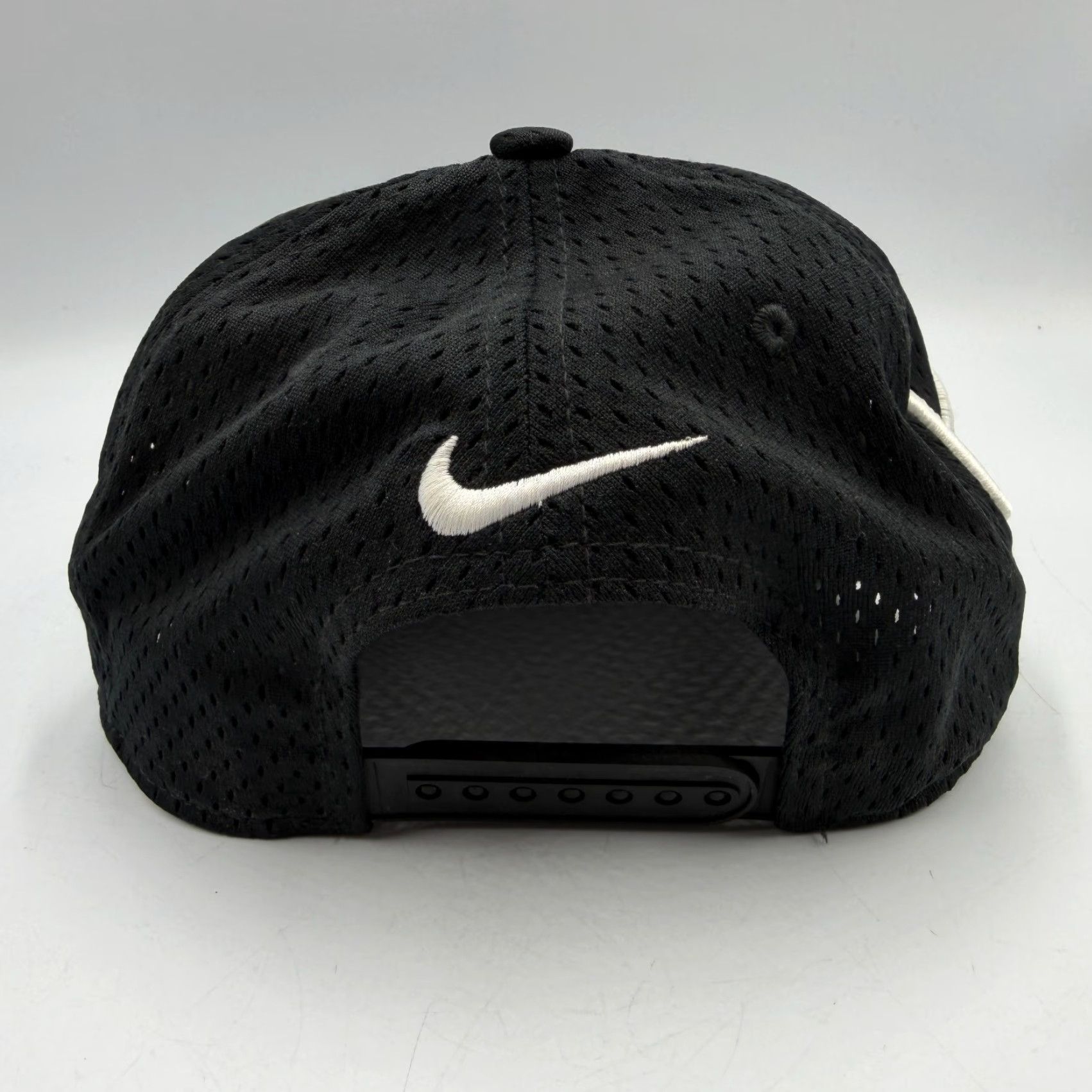 Nike Nike QT S Roshe PRO Snapback Hat 807822-010 Black Adjustable Japanese Cap Mens Hat Size ONE SIZE - 4 Thumbnail