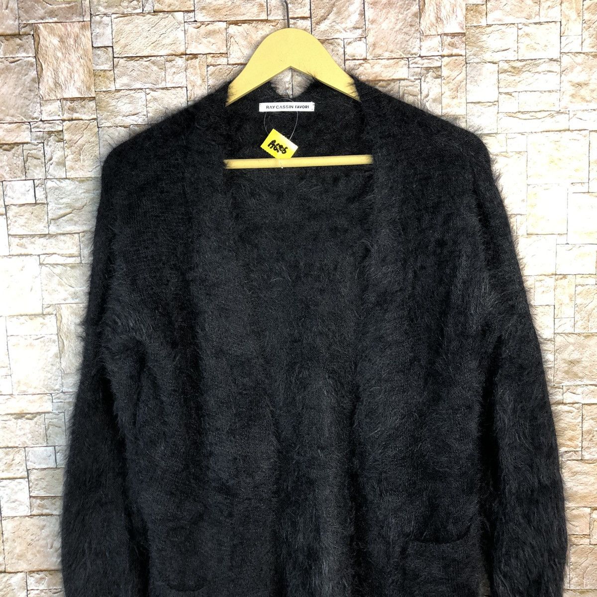 Homespun Knitwear Ray Cassin Favori fur shaggy Mohair Knitwear cardigan #A686 Size US S / EU 44-46 / 1 - 2 Thumbnail